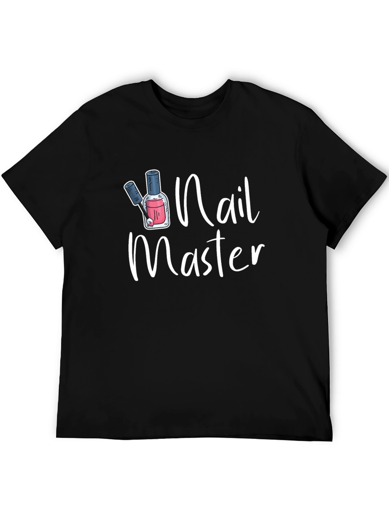 Nail Master Black T-Shirt | Nail Technician Apparel