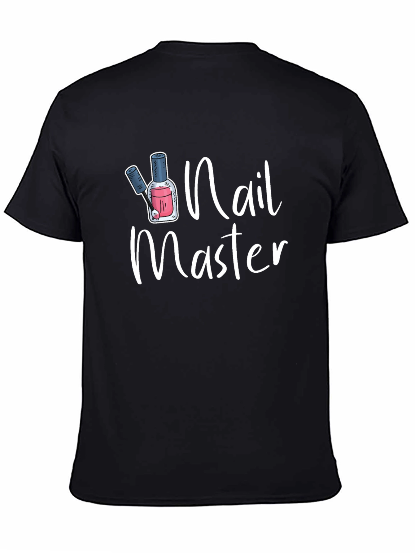 Nail Master Black T-Shirt | Nail Technician Apparel