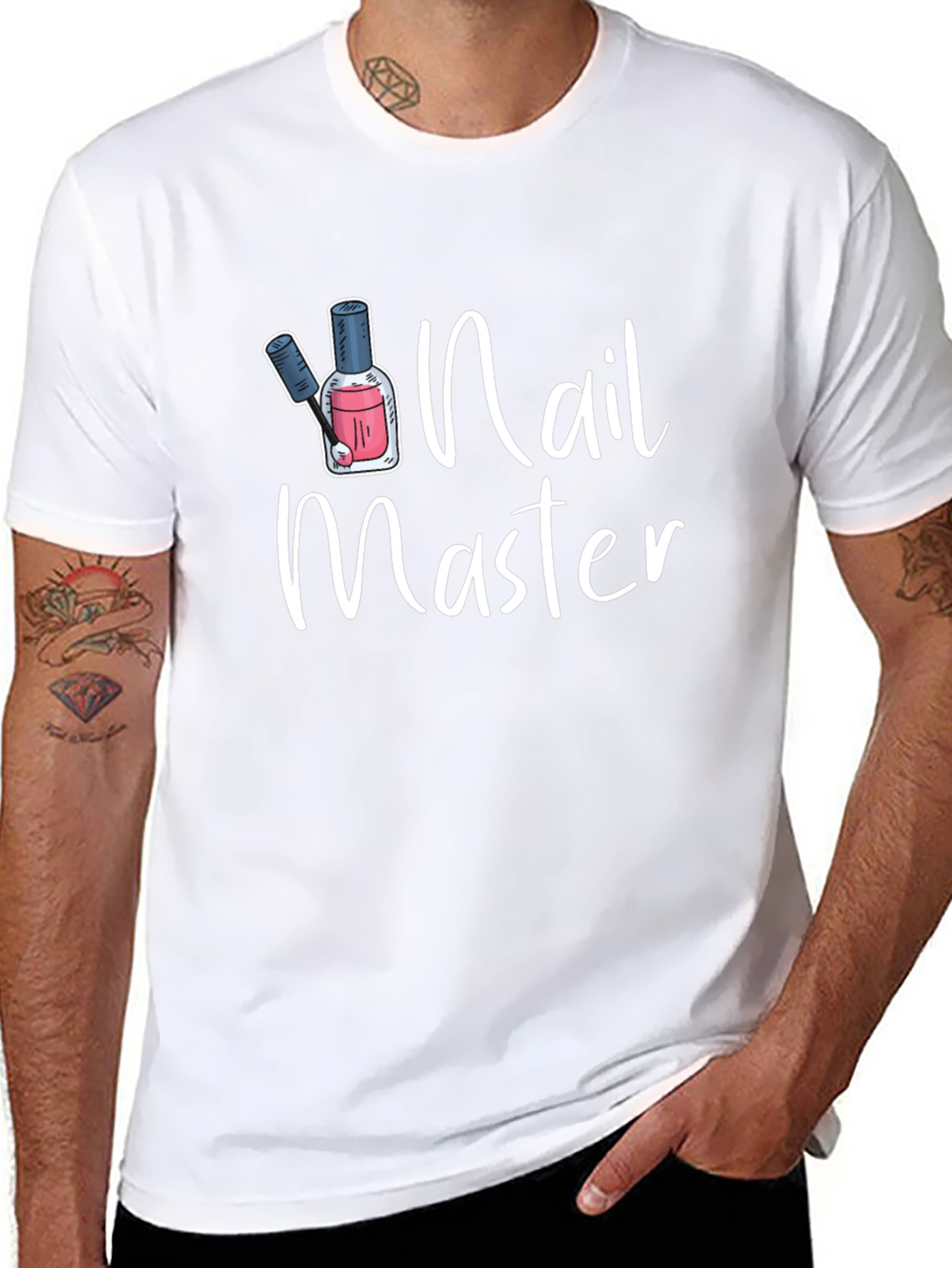 Nail Master Black T-Shirt | Nail Technician Apparel