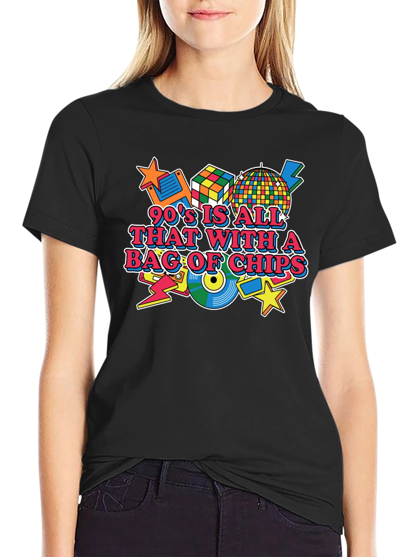 90s Style Graphic Tee