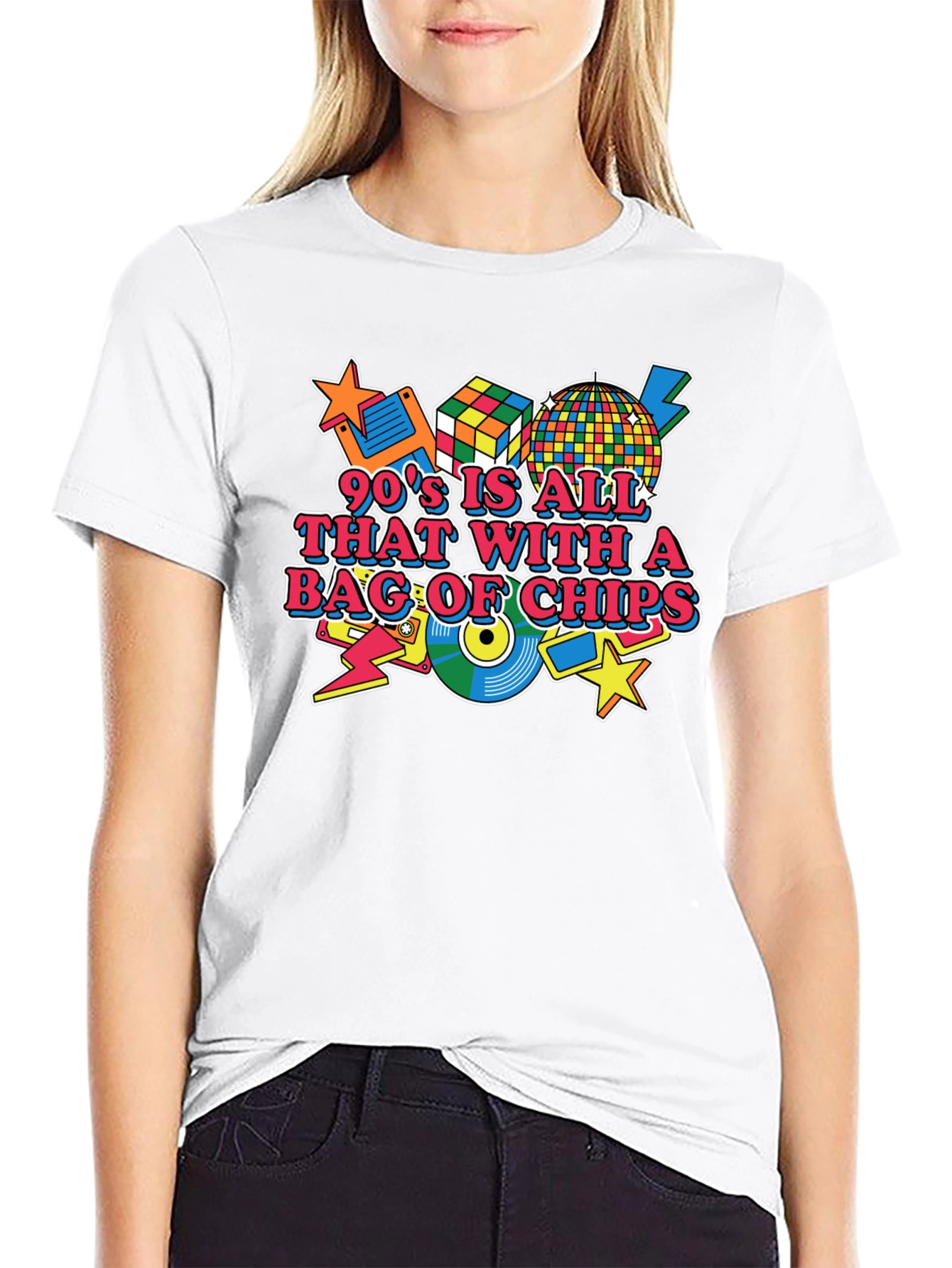 90s Style Graphic Tee