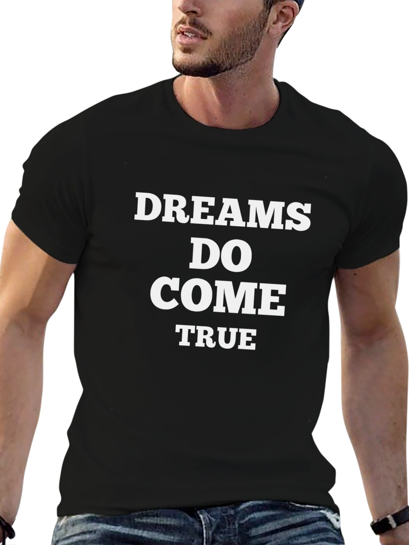 Dreams Do Come True Black T-Shirt