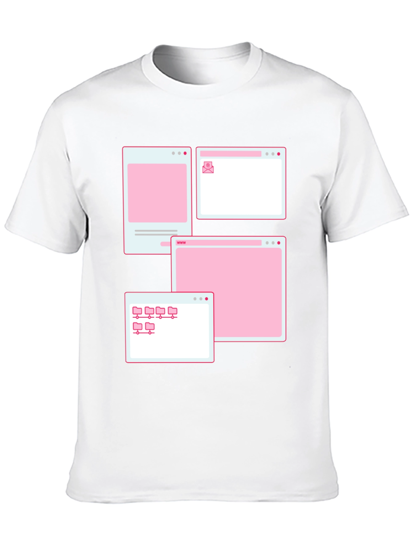 Aesthetic Computer Window T-Shirt