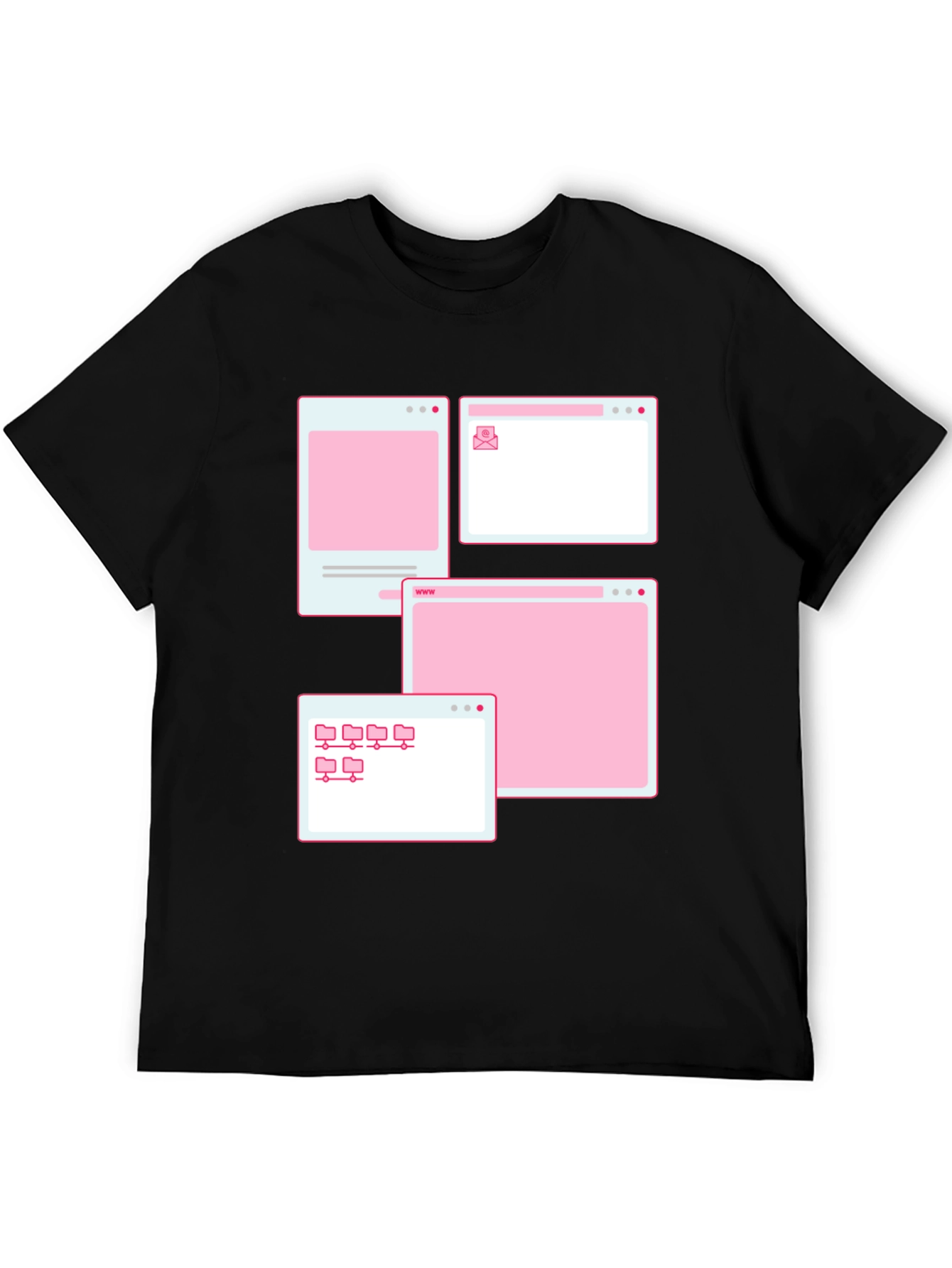 Aesthetic Computer Window T-Shirt