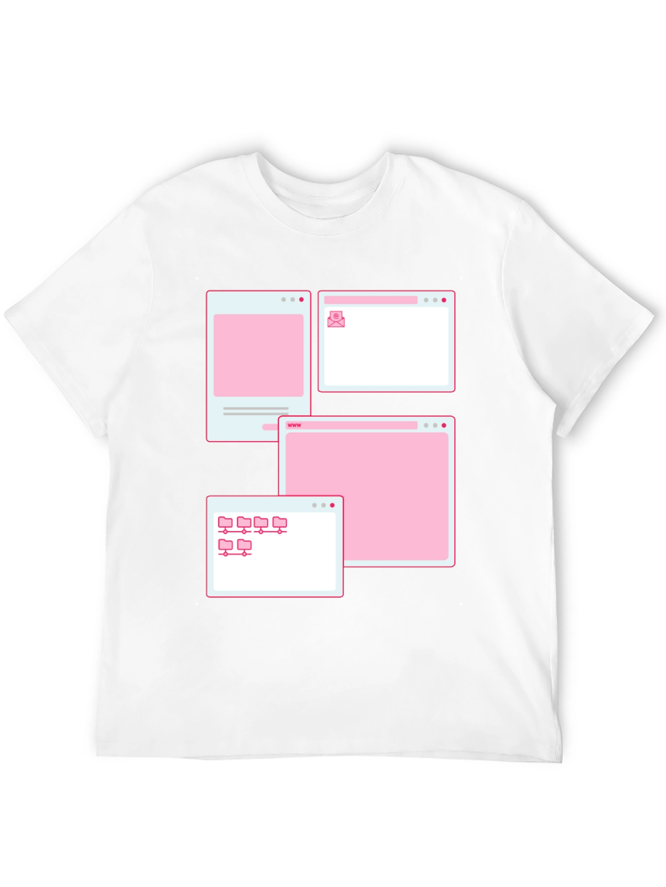 Aesthetic Computer Window T-Shirt