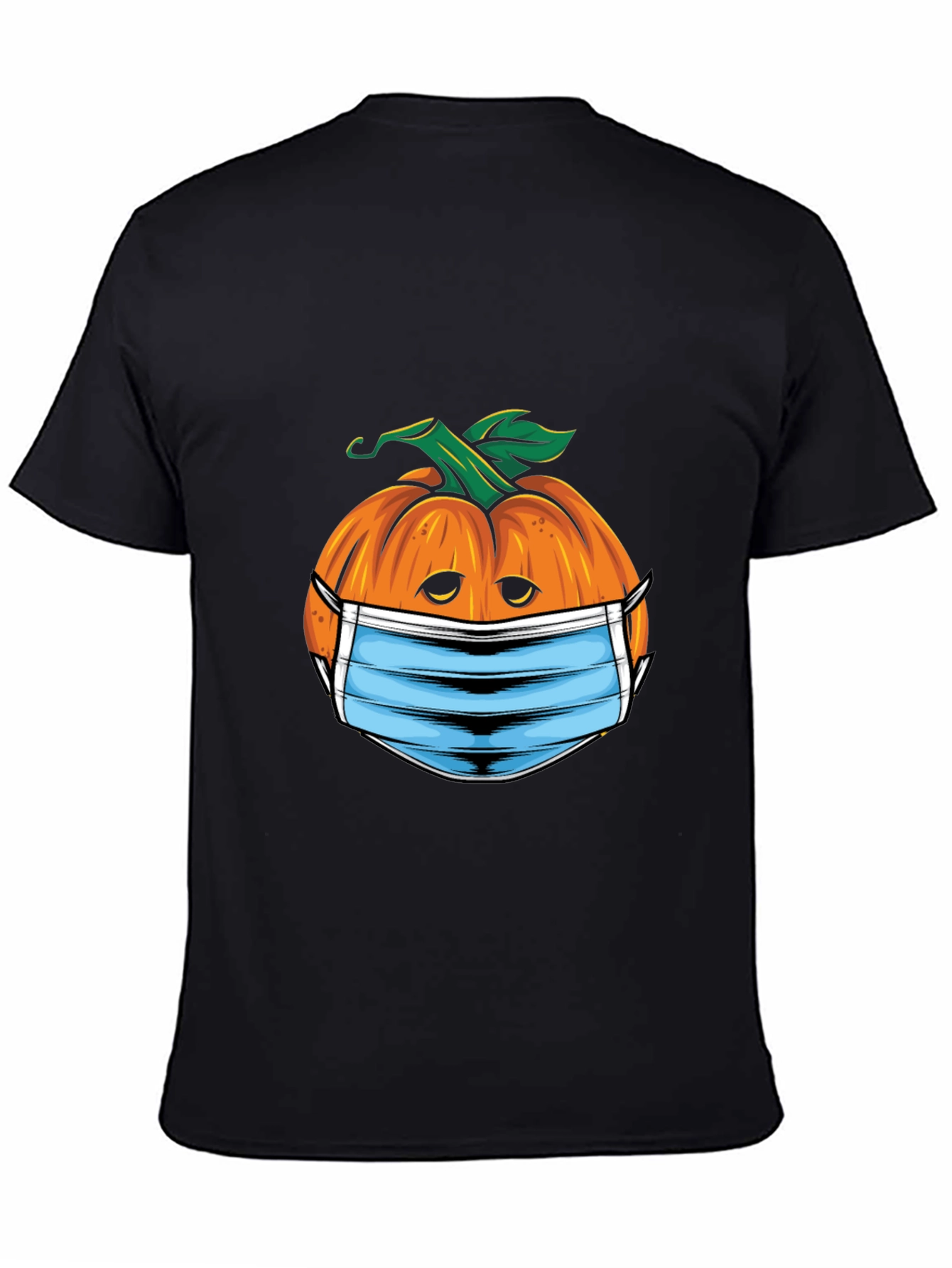 Masked Pumpkin Graphic Tee - Halloween Ready!