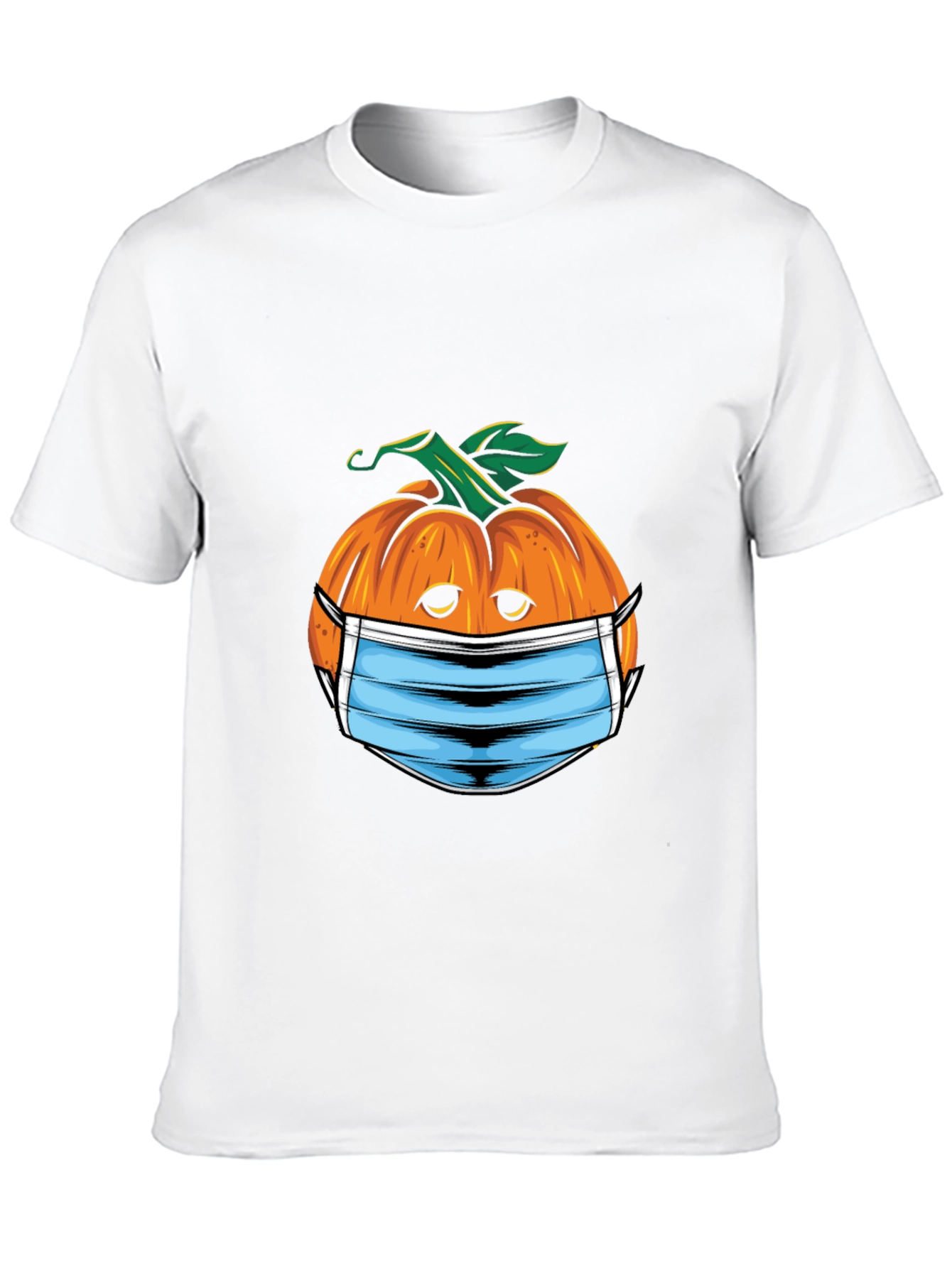 Masked Pumpkin Graphic Tee - Halloween Ready!