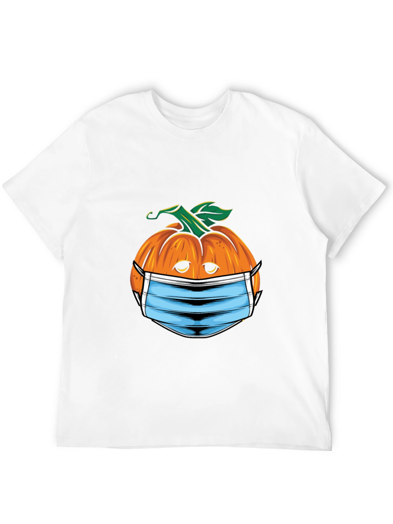Masked Pumpkin Graphic Tee - Halloween Ready!