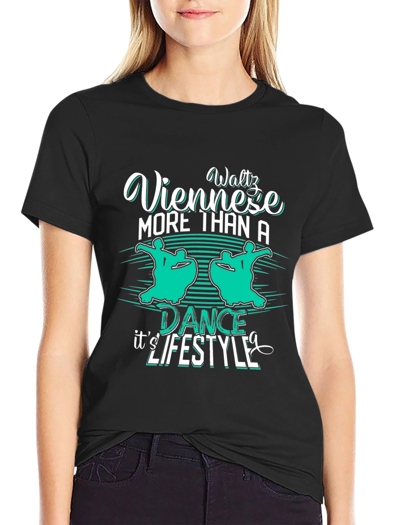 Viennese Waltz Dance Lifestyle T-Shirt