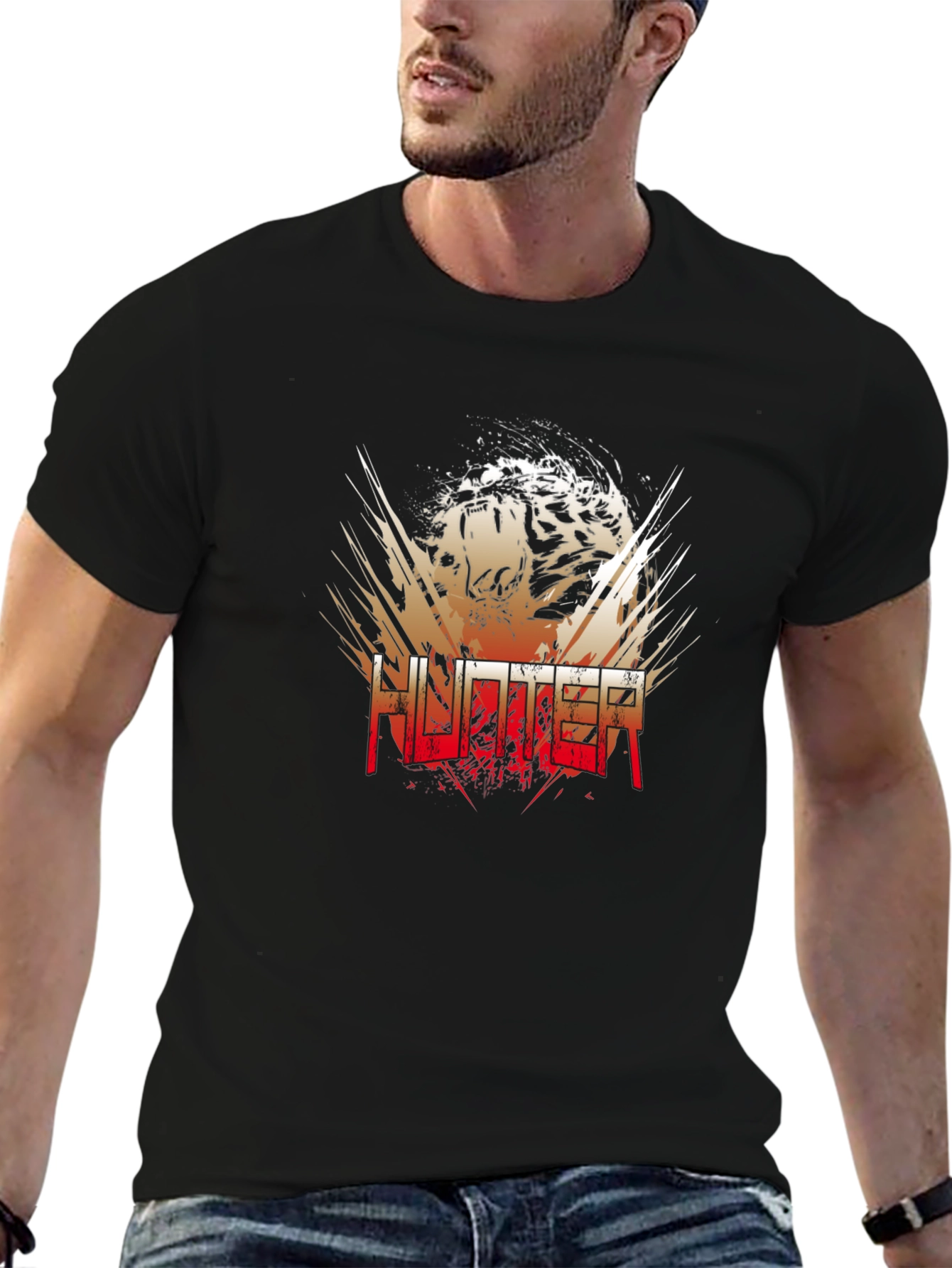 Hunter Graphic T-Shirt - Bold Design