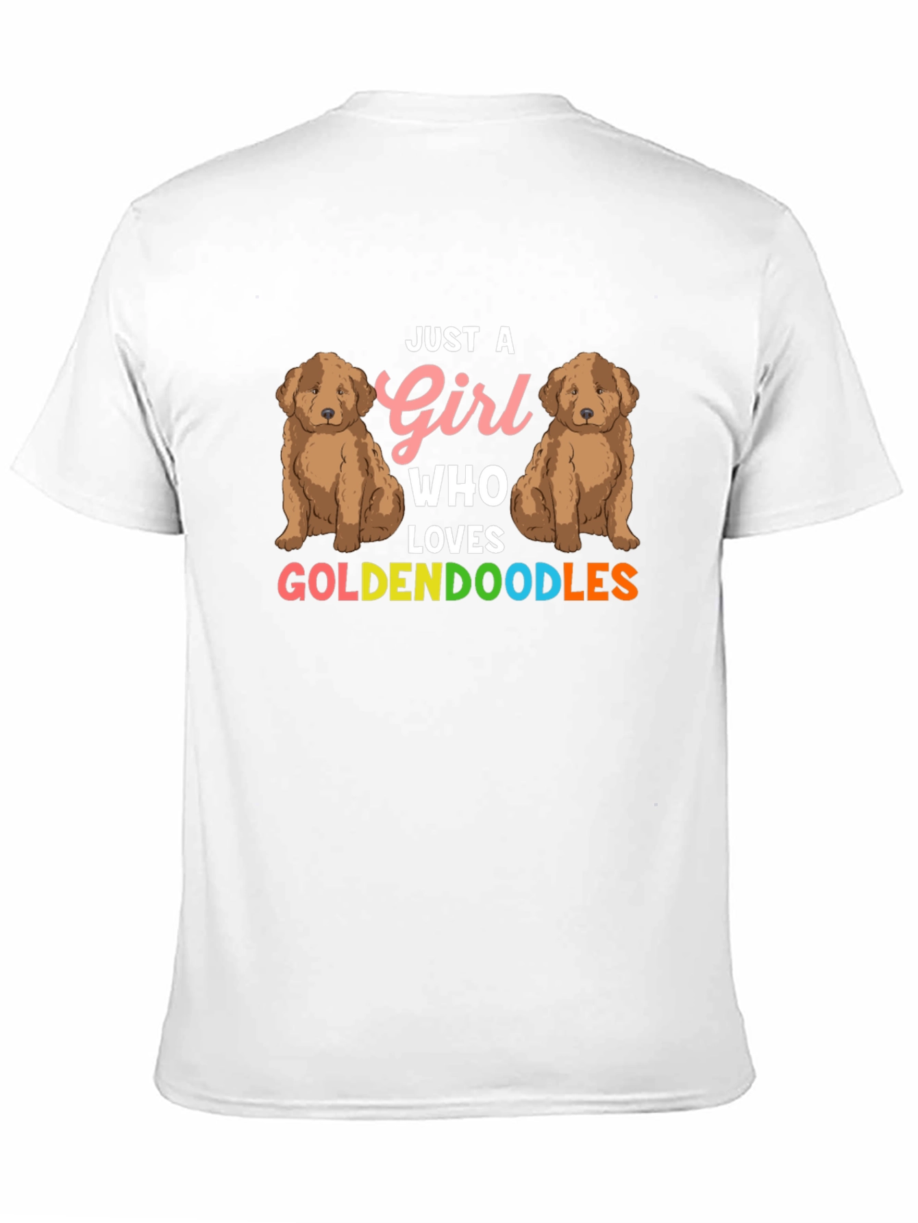 Girl Loves Goldendoodles T-Shirt