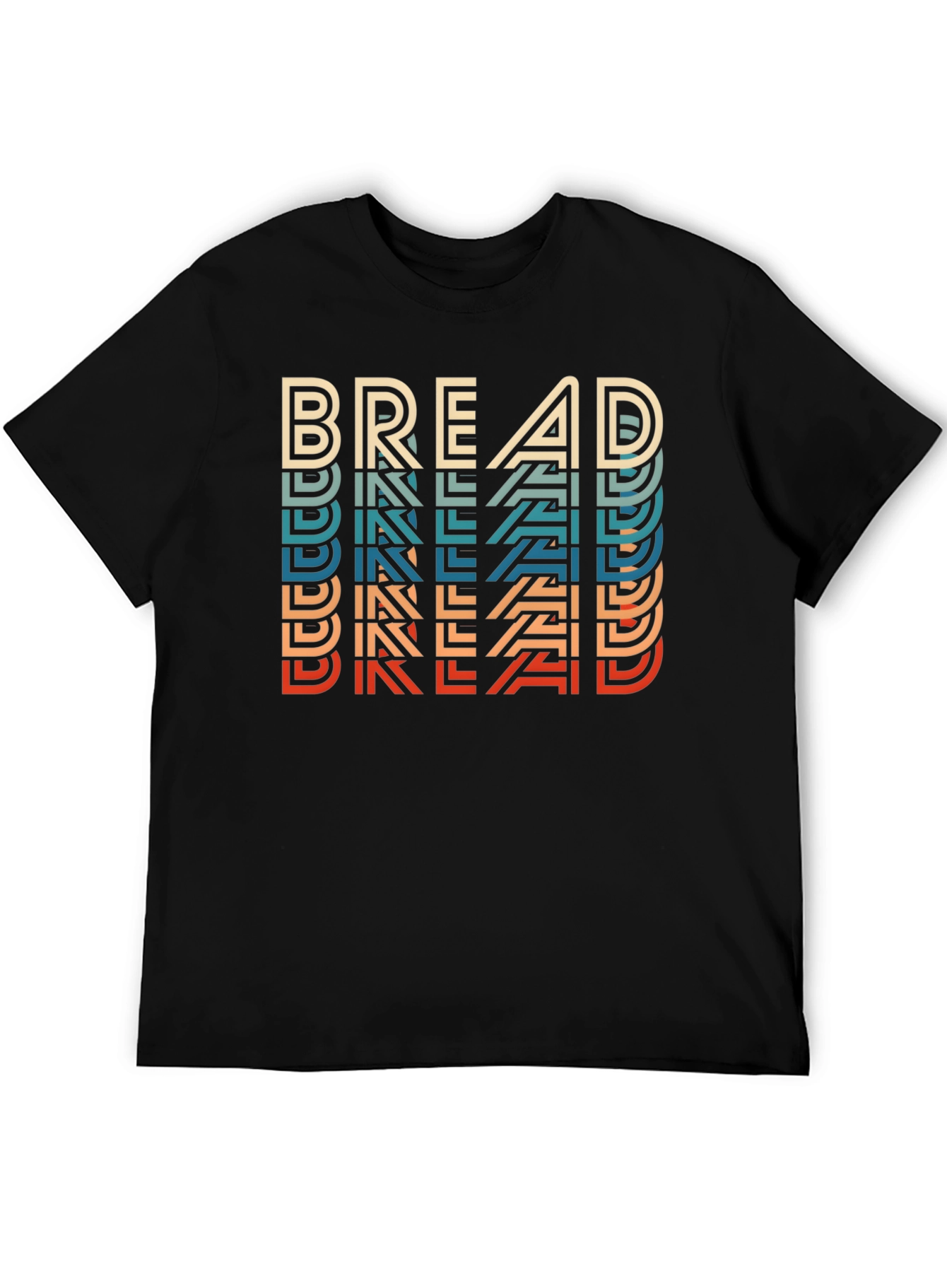 Retro Bread Graphic Tee - Cool Casual Style