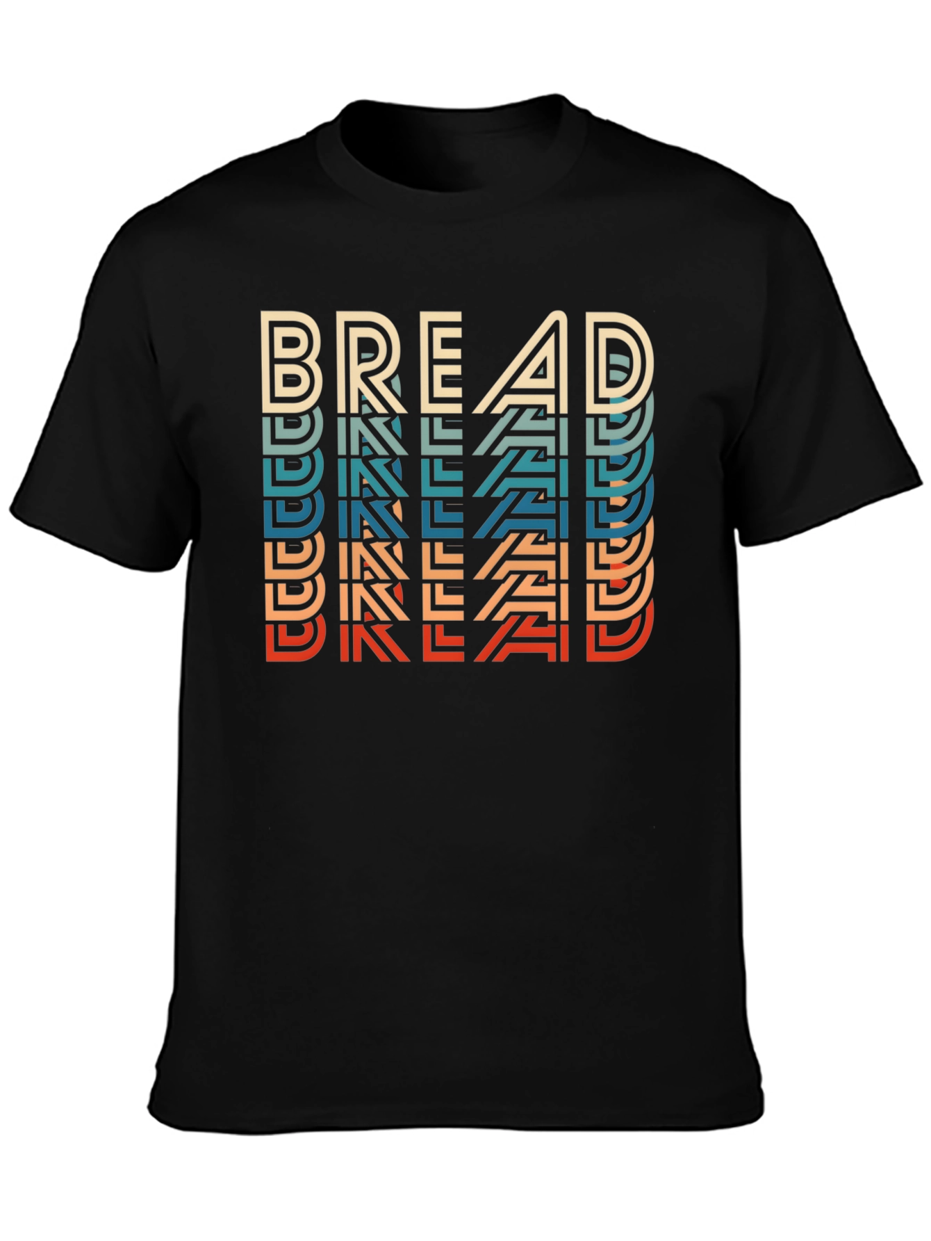 Retro Bread Graphic Tee - Cool Casual Style