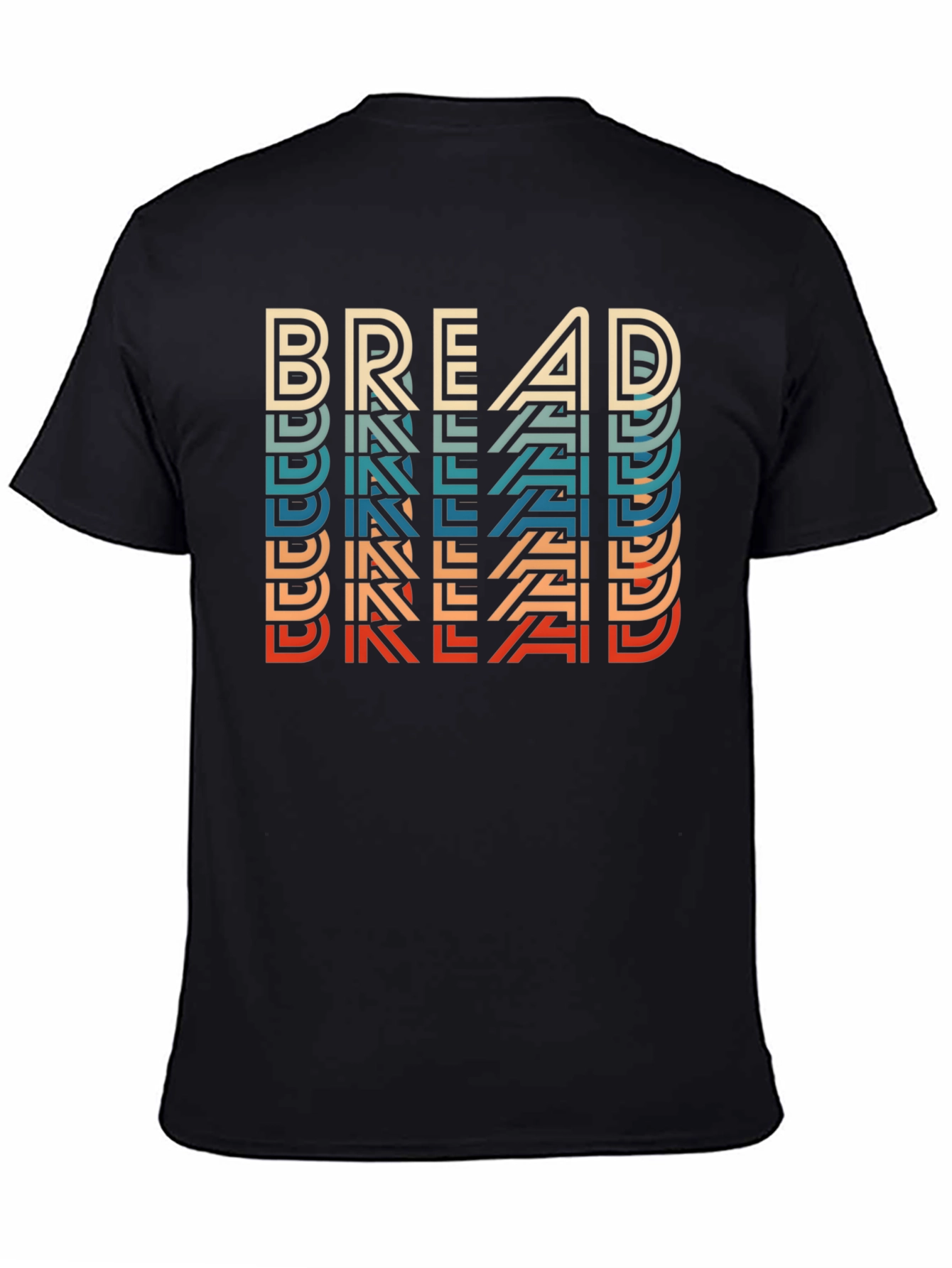 Retro Bread Graphic Tee - Cool Casual Style