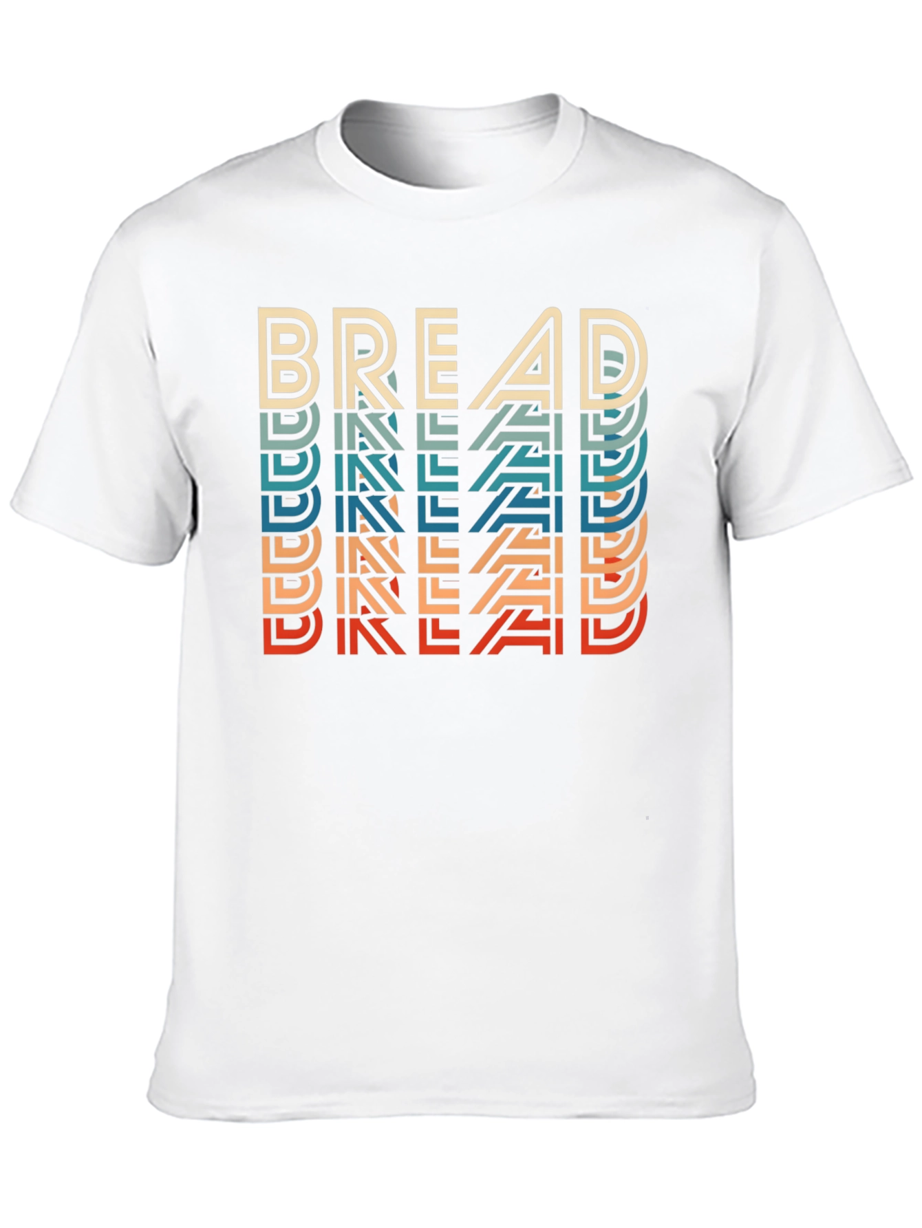 Retro Bread Graphic Tee - Cool Casual Style