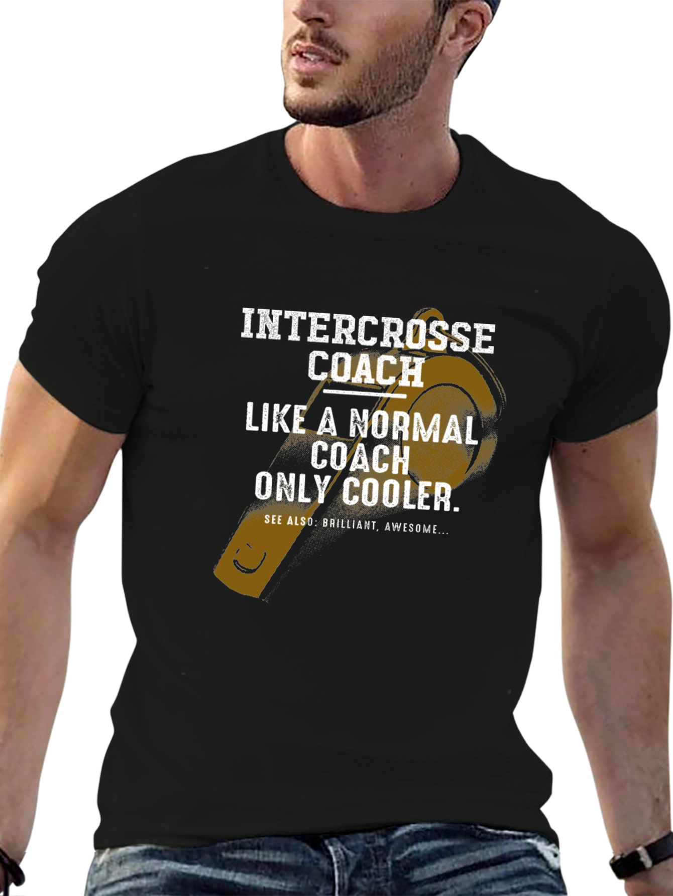 Intercrosse Coach T-Shirt - Cool Lacrosse Apparel