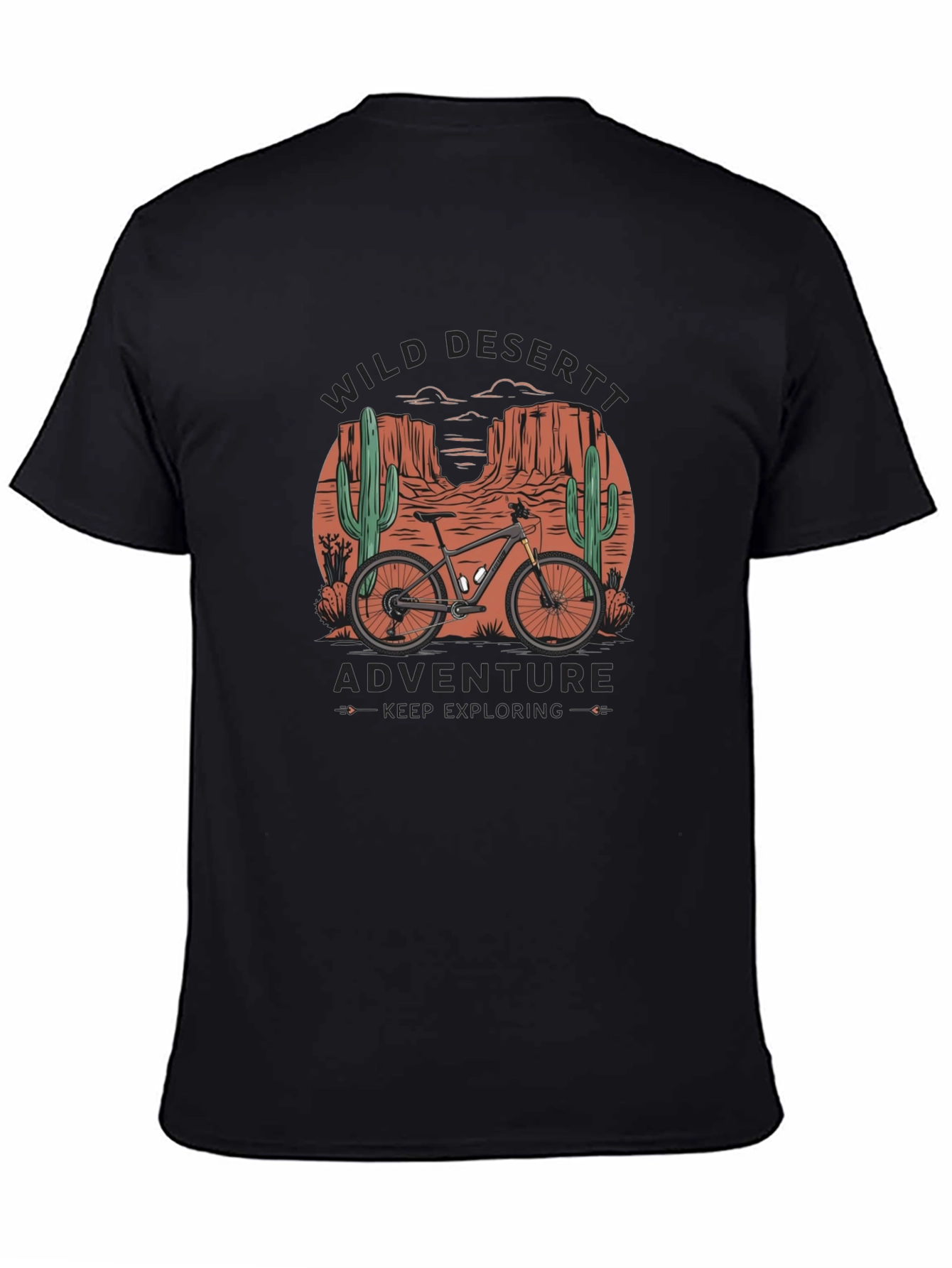 Wild Desert Adventure Graphic T-Shirt