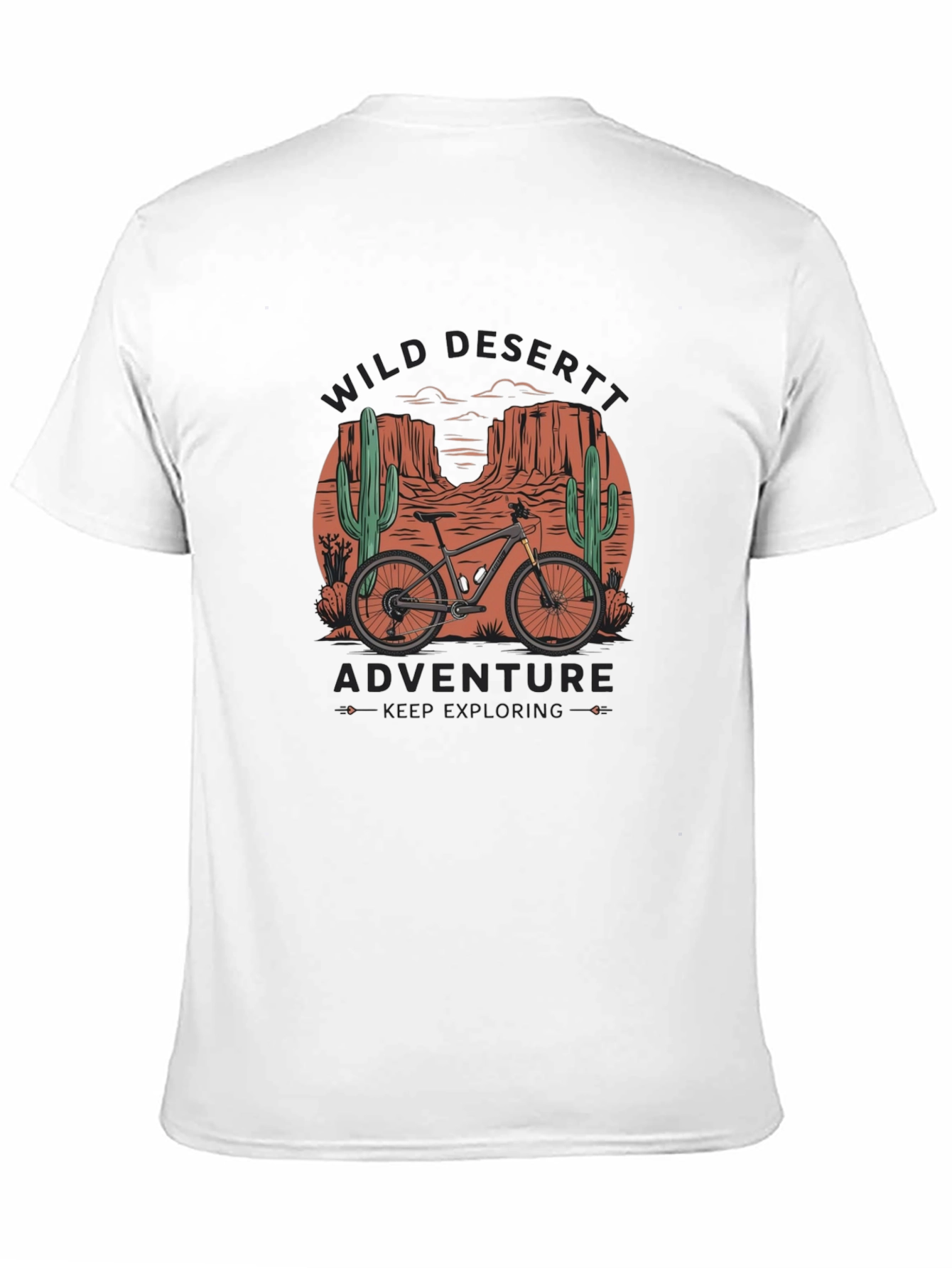 Wild Desert Adventure Graphic T-Shirt