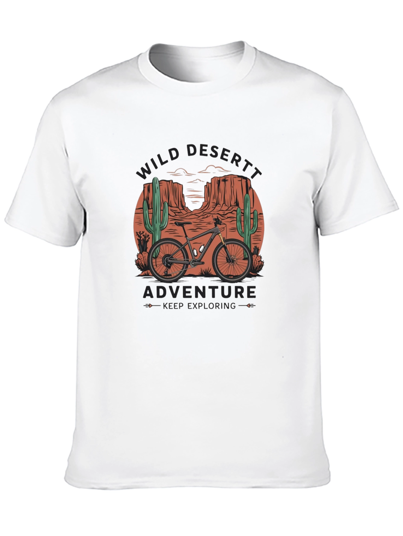 Wild Desert Adventure Graphic T-Shirt