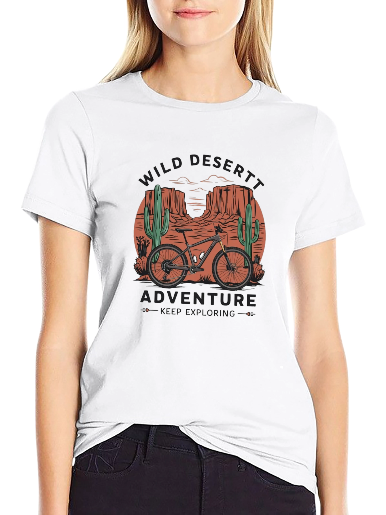 Wild Desert Adventure Graphic T-Shirt