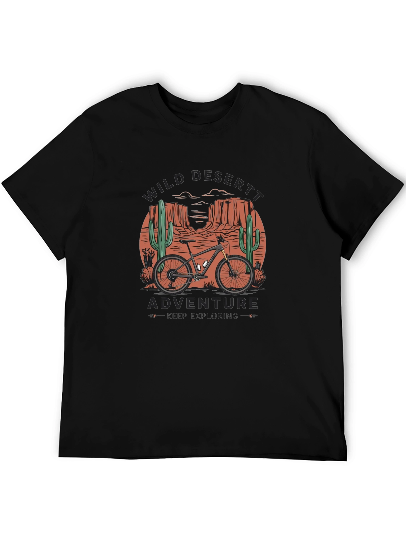 Wild Desert Adventure Graphic T-Shirt