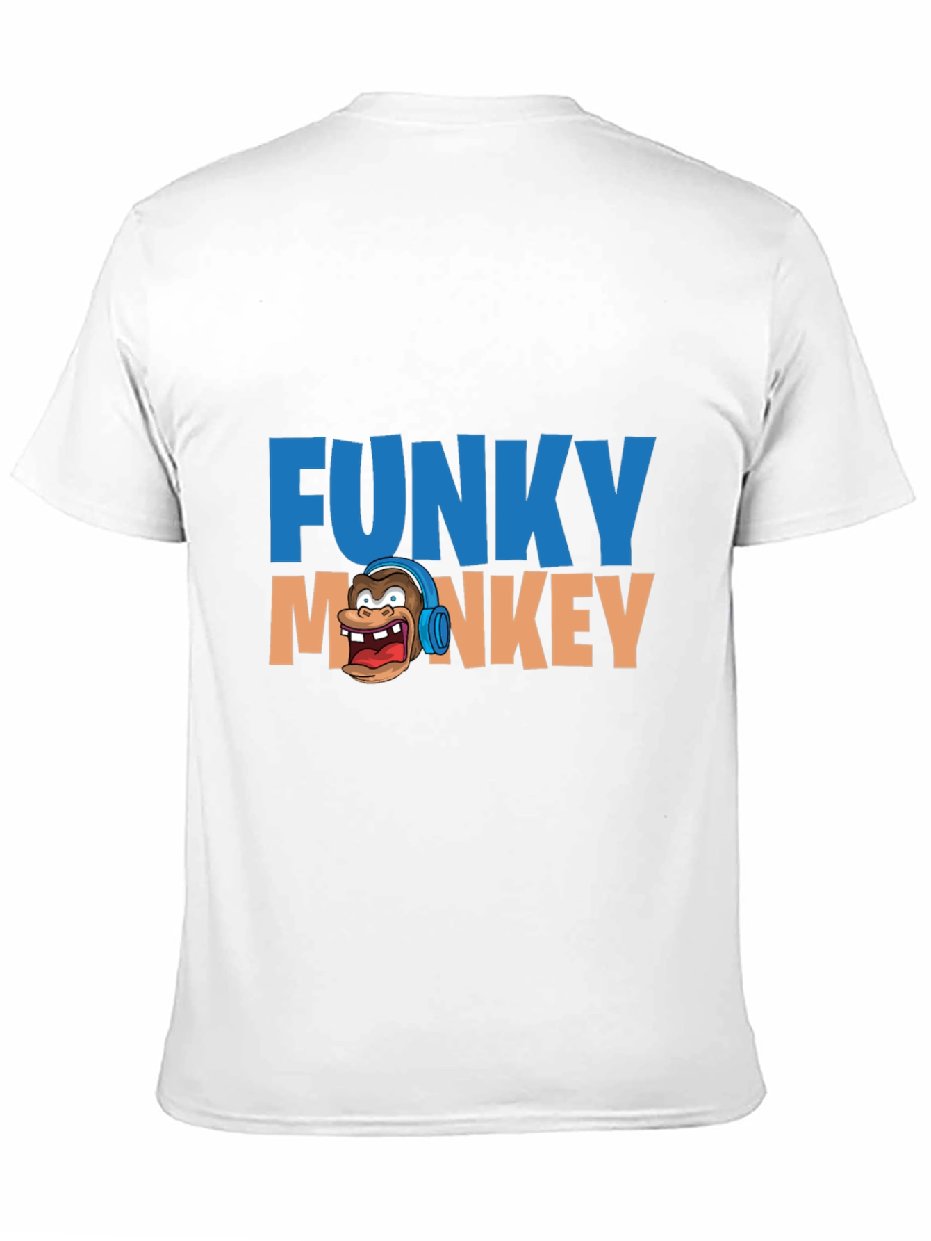 Funky Monkey Graphic T-Shirt - Cool Crew Neck Tee
