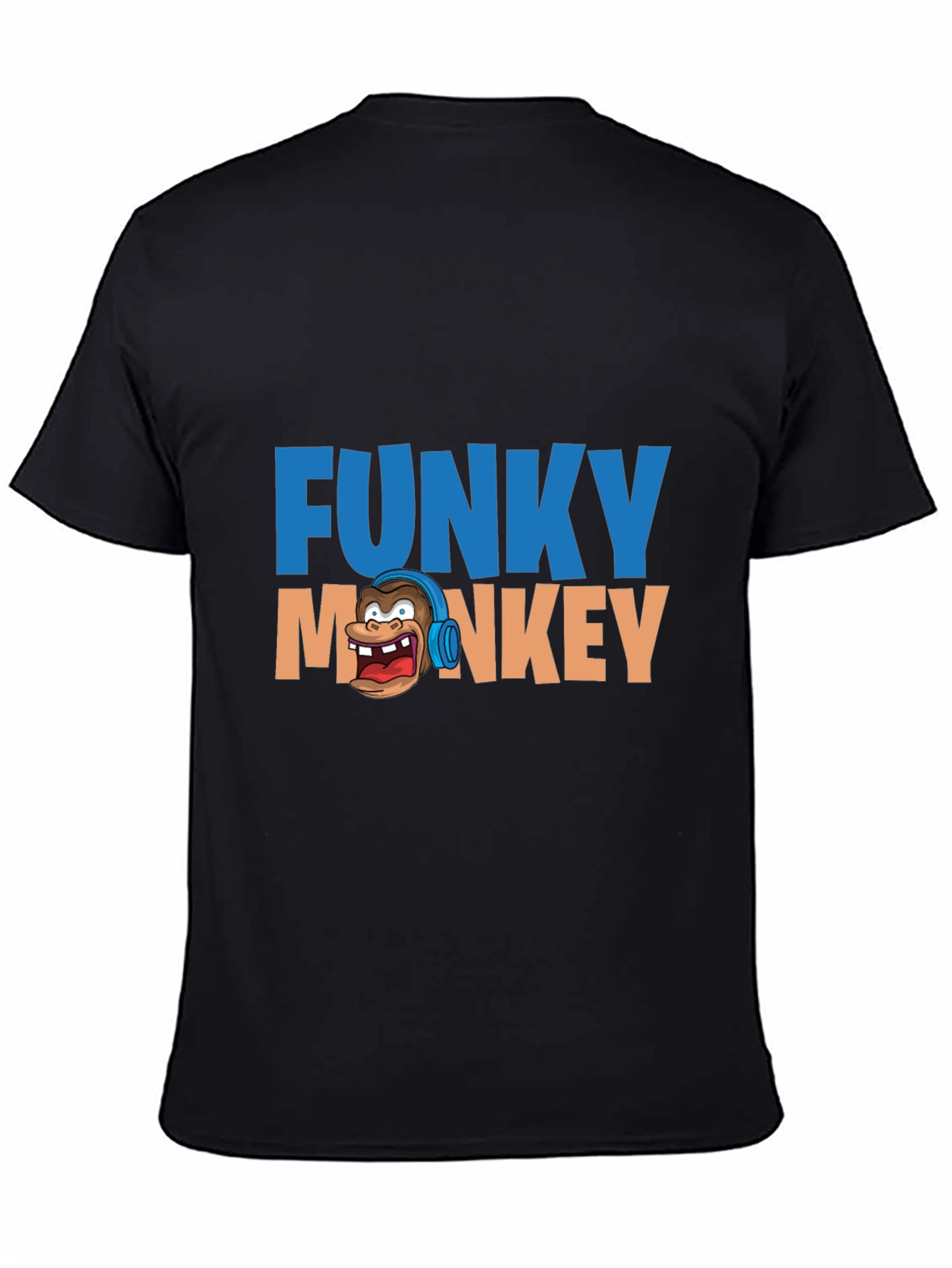 Funky Monkey Graphic T-Shirt - Cool Crew Neck Tee