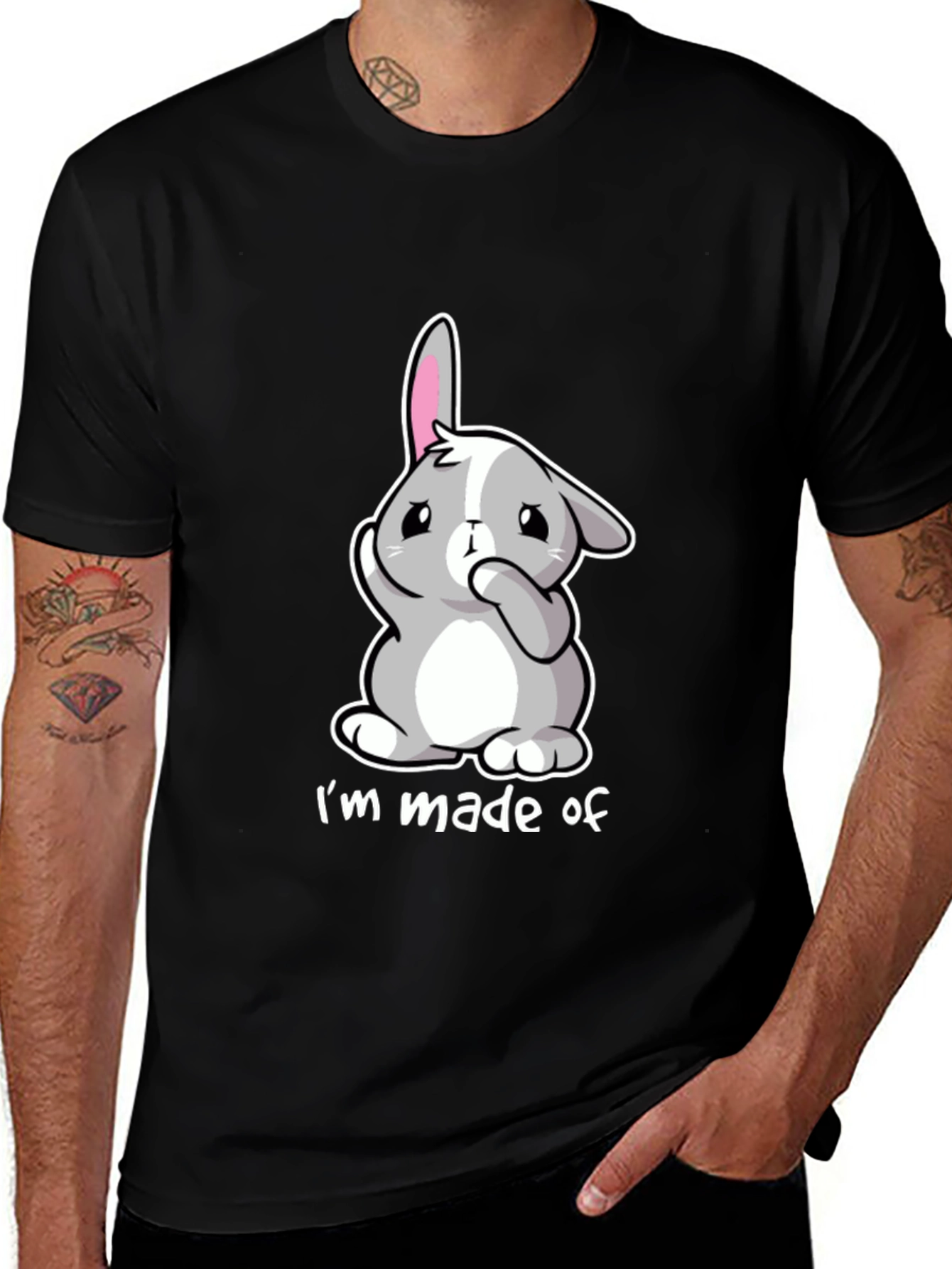 Cute Bunny Im Made of T-Shirt
