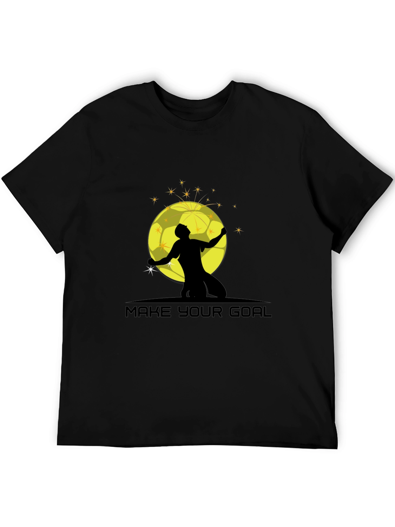Make Your Goal Black Graphic T-Shirt