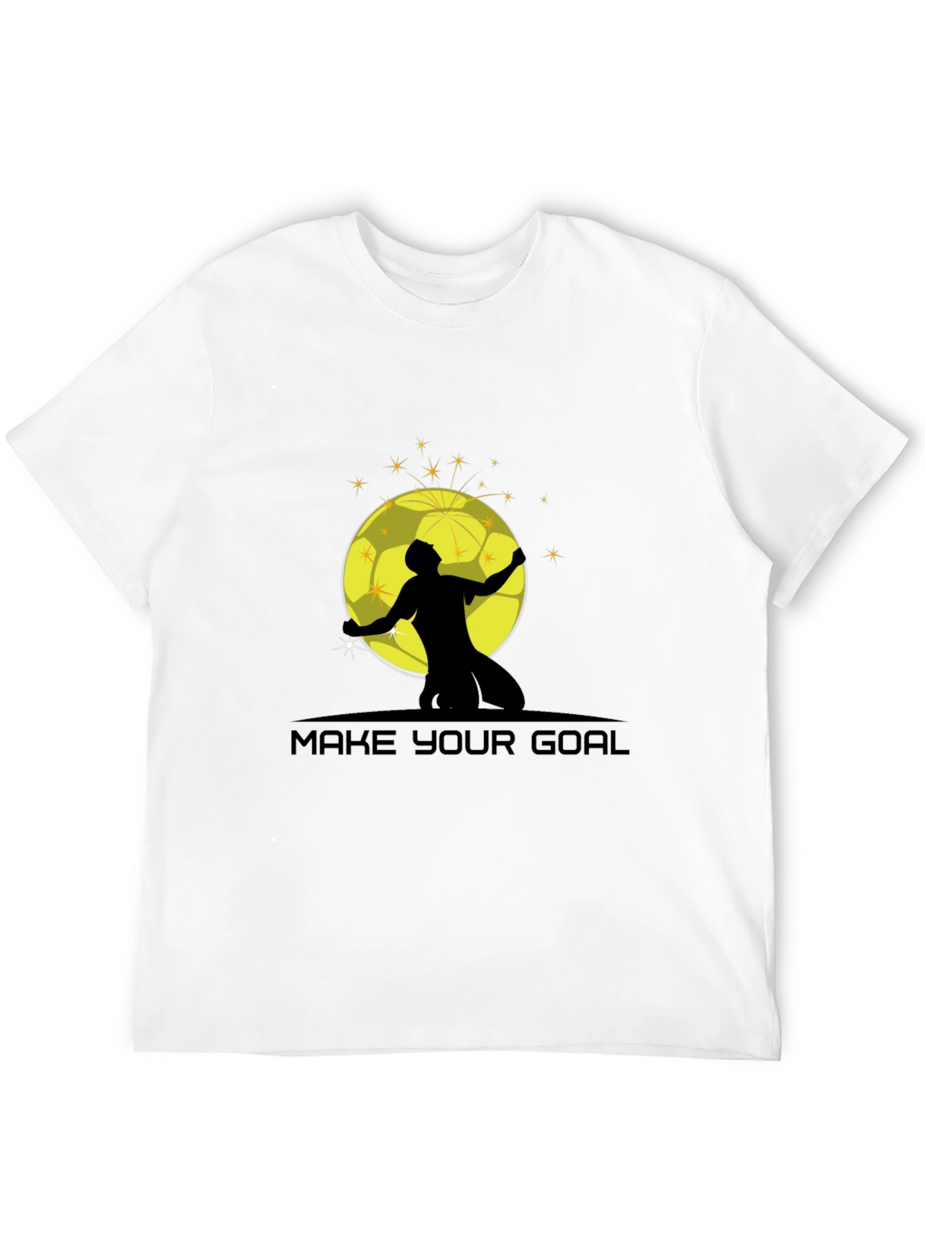 Make Your Goal Black Graphic T-Shirt
