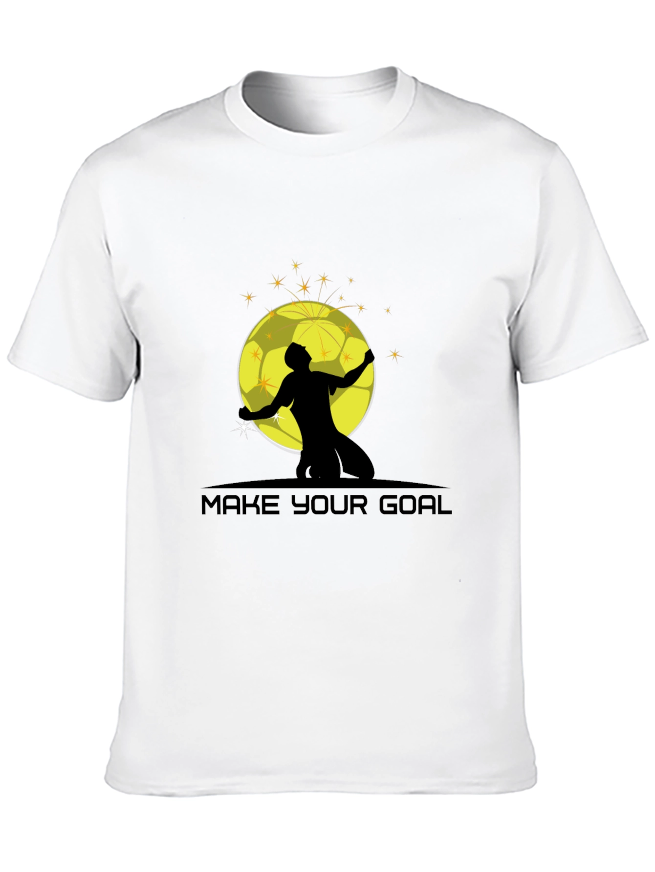 Make Your Goal Black Graphic T-Shirt