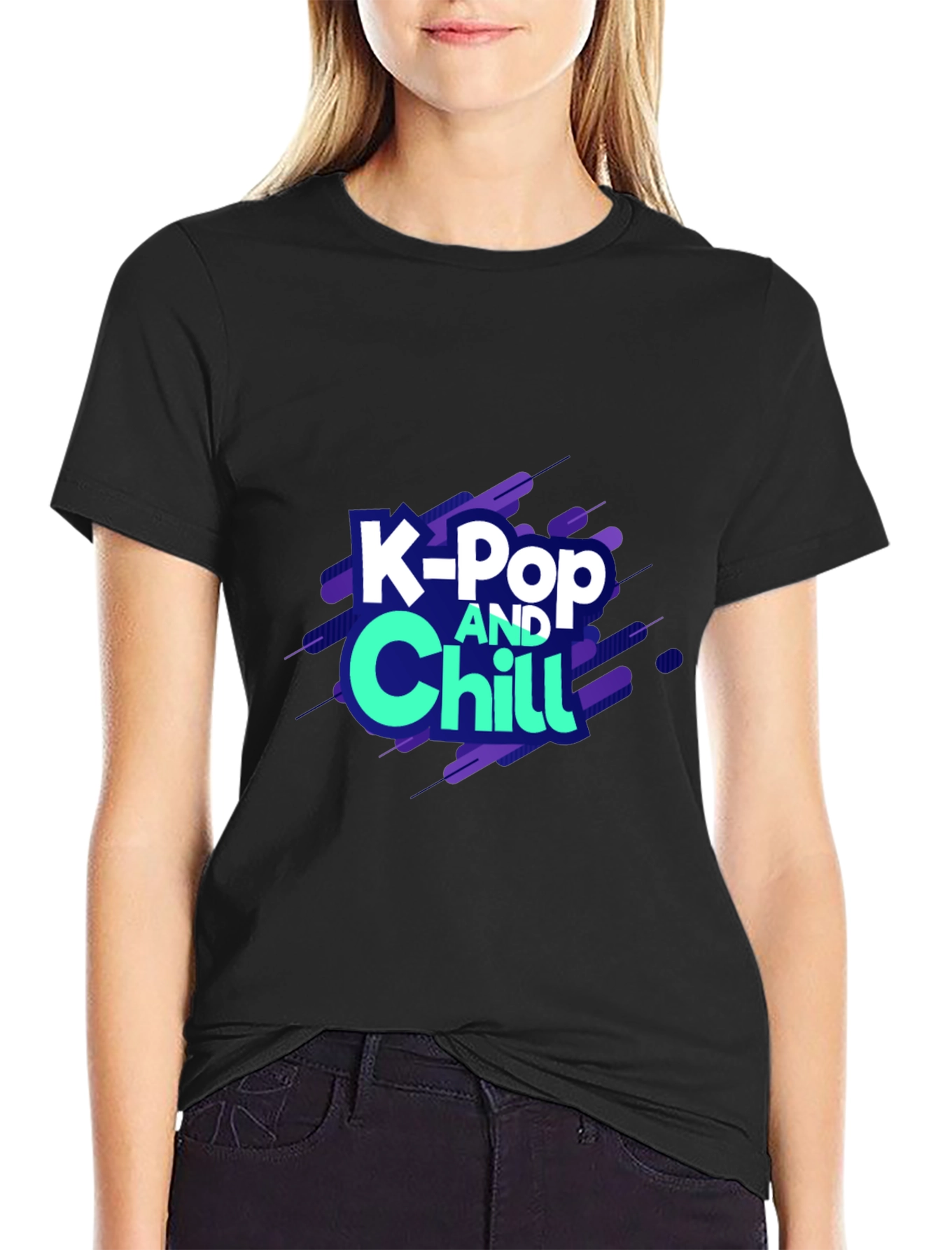 K-Pop and Chill Graphic Tee
