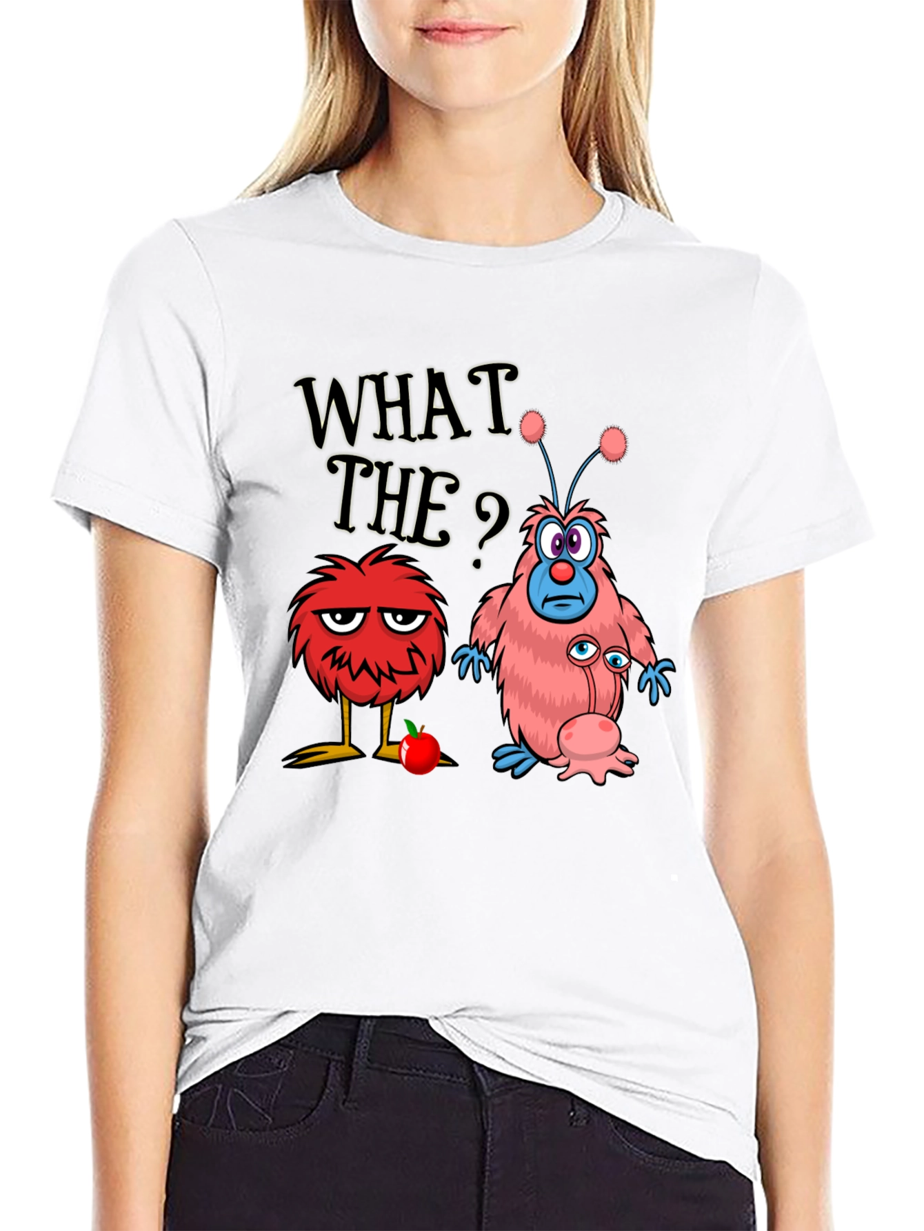 Funny What The? Monster Graphic Tee