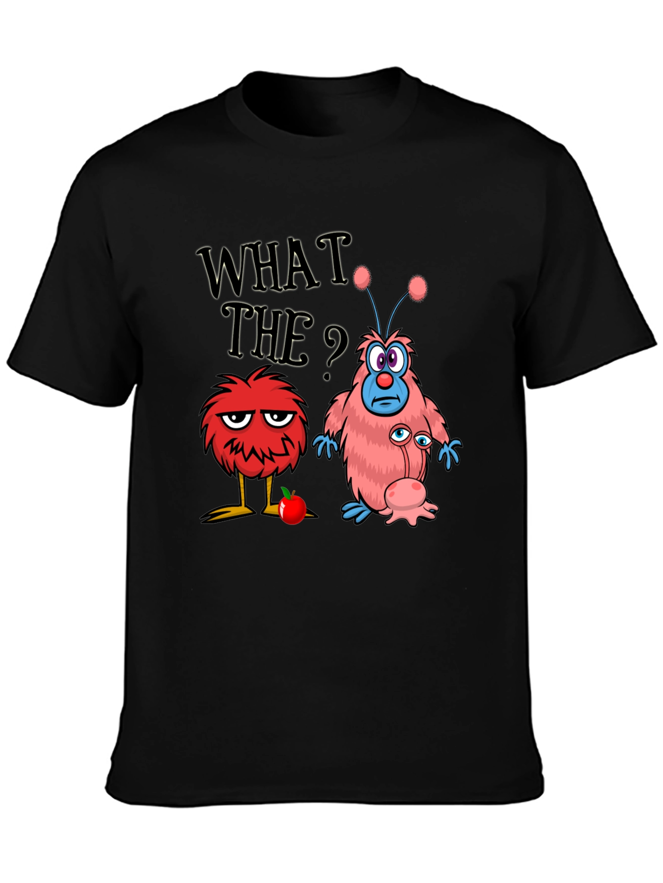 Funny What The? Monster Graphic Tee