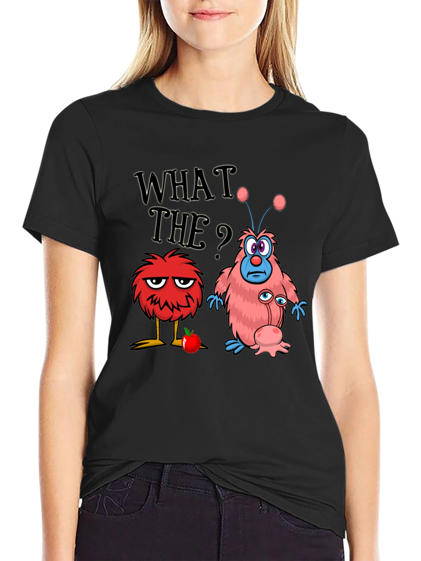 Funny What The? Monster Graphic Tee
