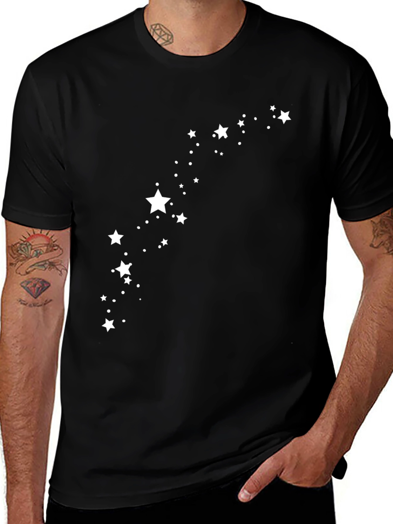 Starry Night Black T-Shirt