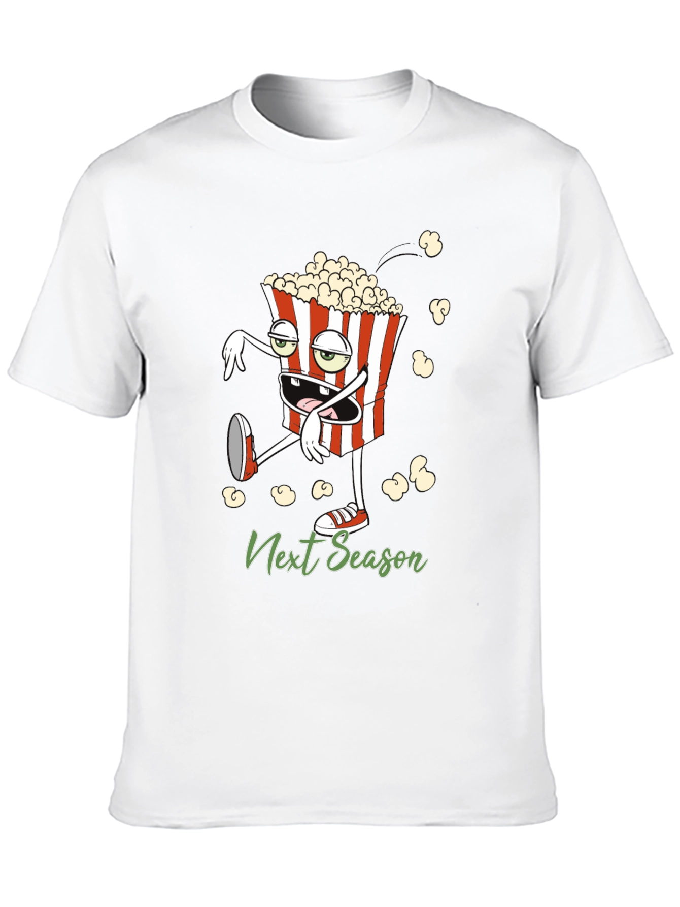 Next Season Popcorn Graphic Tee