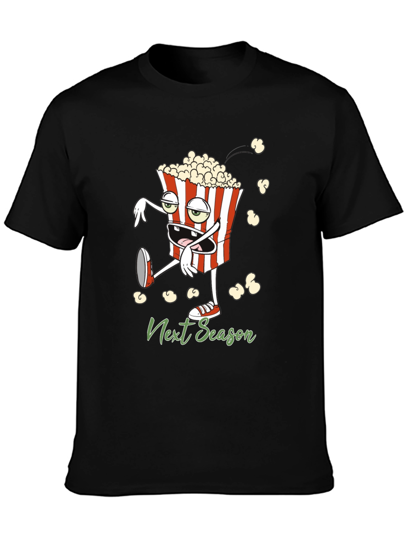 Next Season Popcorn Graphic Tee