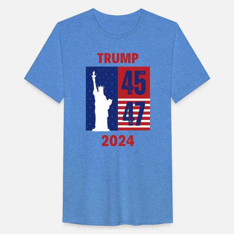 45 47 Trump 2024 Vintage Flag Support Trump 45 47