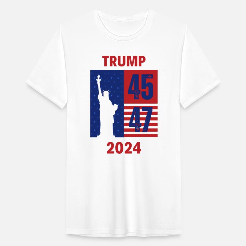 45 47 Trump 2024 Vintage Flag Support Trump 45 47