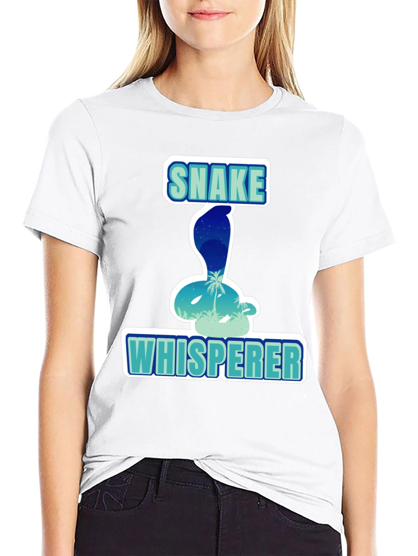 Snake Whisperer Graphic Tee - Unique Design
