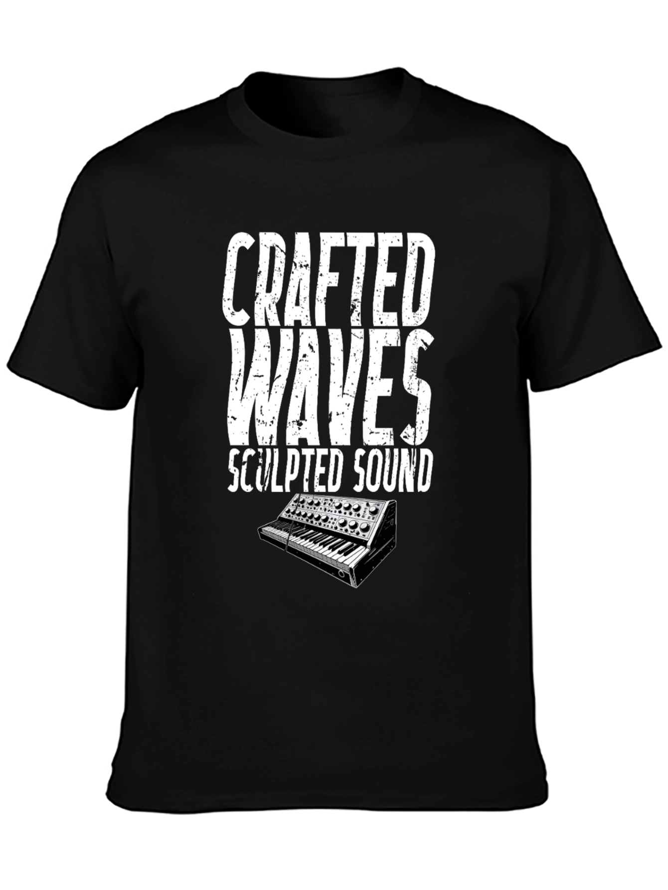 Crafted Waves Synth T-Shirt - Musician Tee