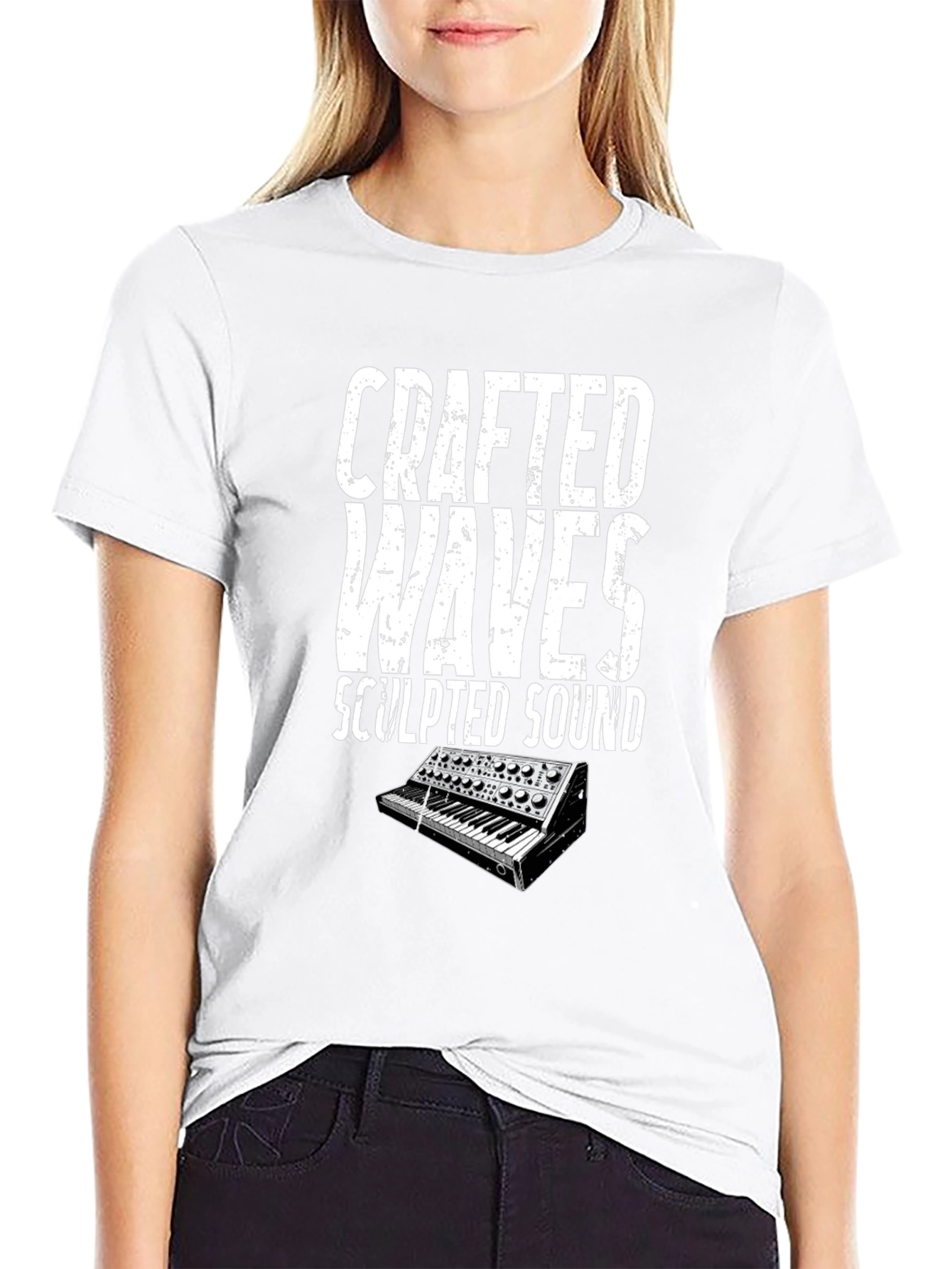 Crafted Waves Synth T-Shirt - Musician Tee