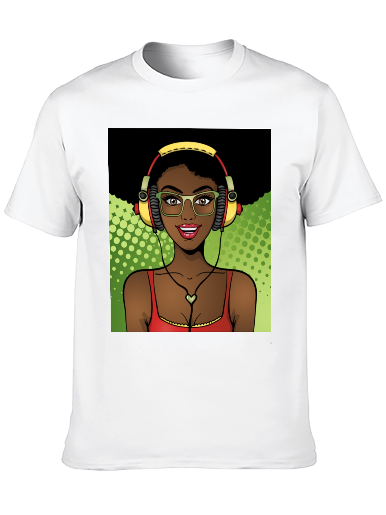 Funky Afro Girl T-Shirt