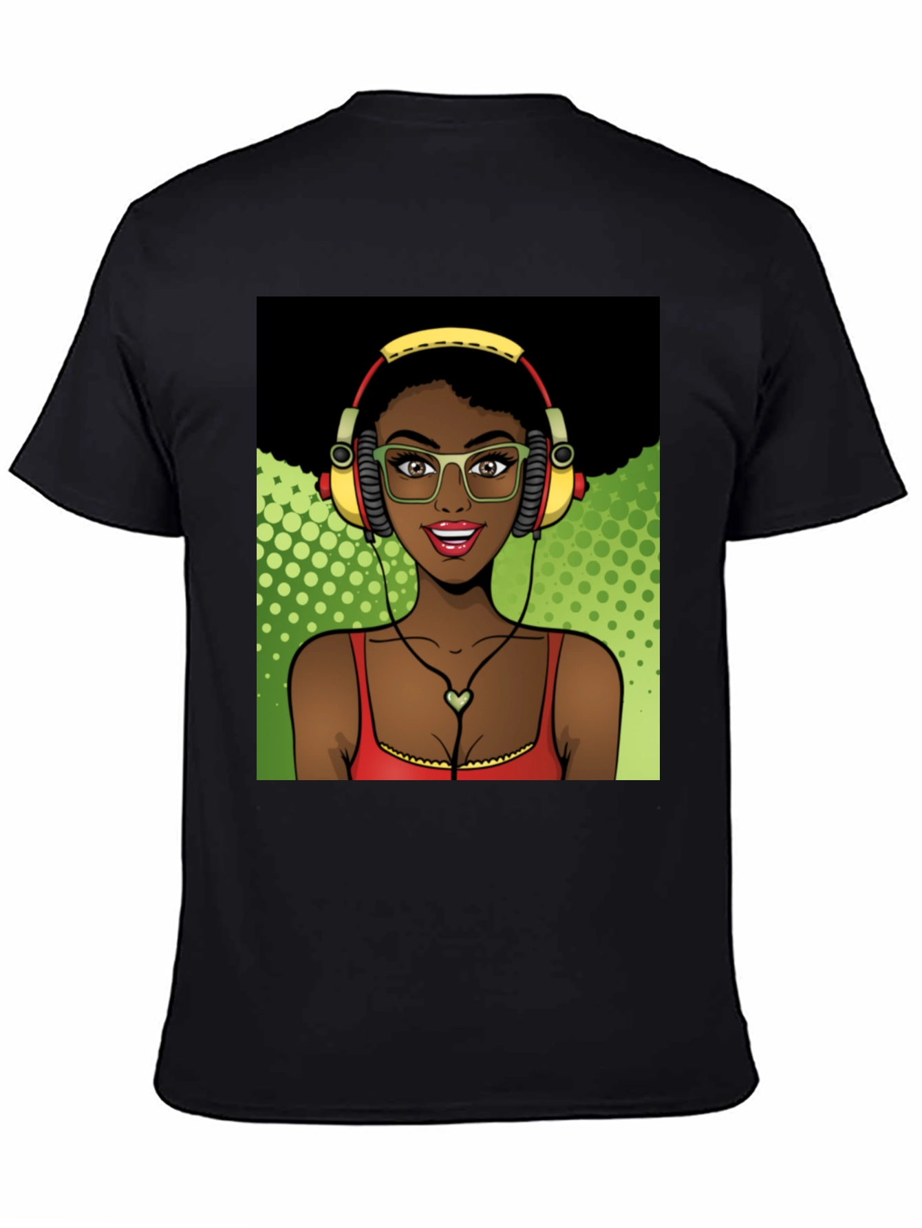 Funky Afro Girl T-Shirt