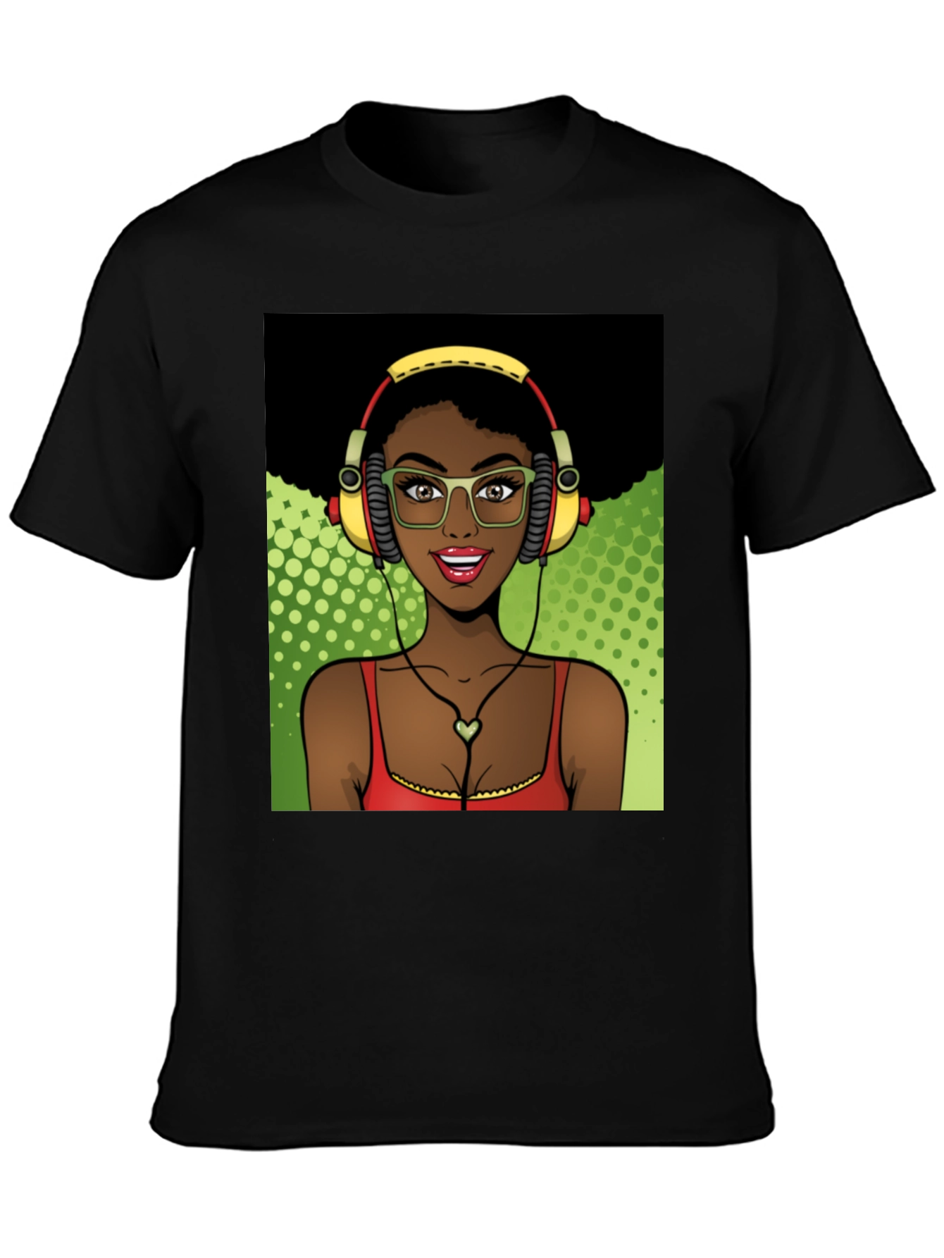 Funky Afro Girl T-Shirt