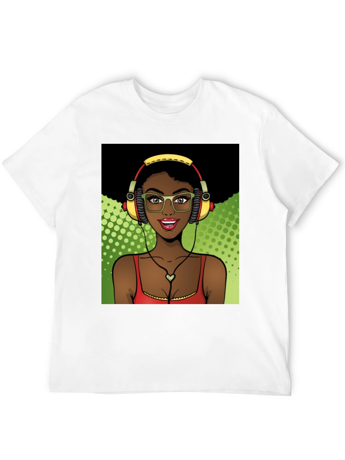 Funky Afro Girl T-Shirt