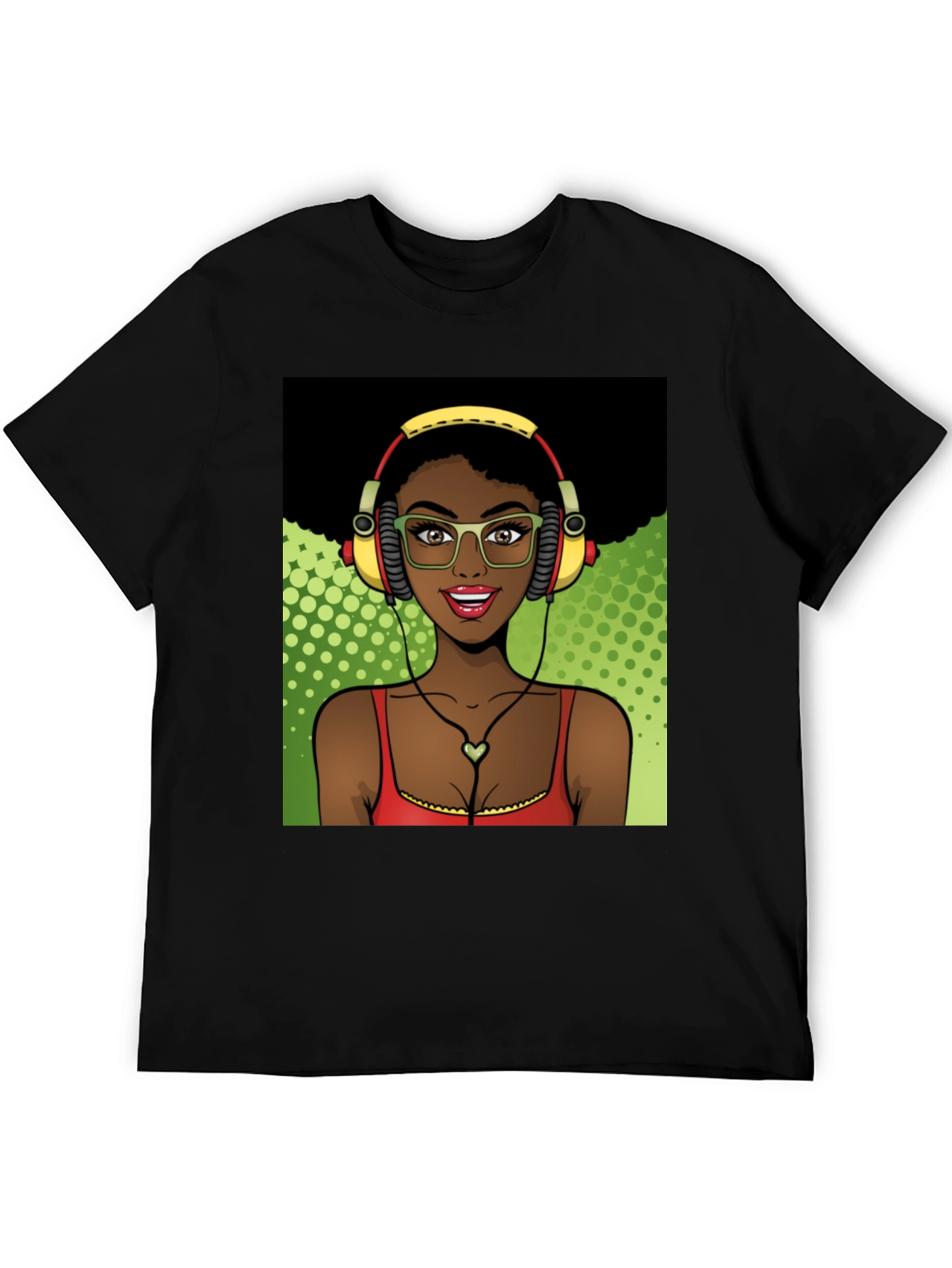 Funky Afro Girl T-Shirt