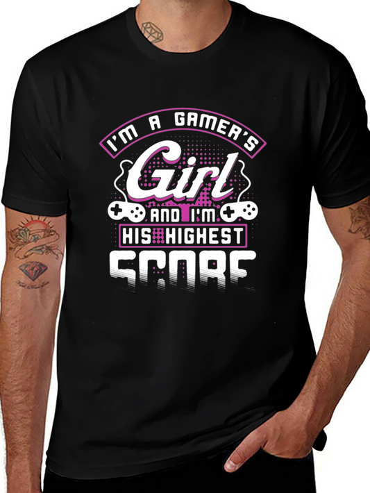 Gamers Girl T-Shirt - Highest Score Design