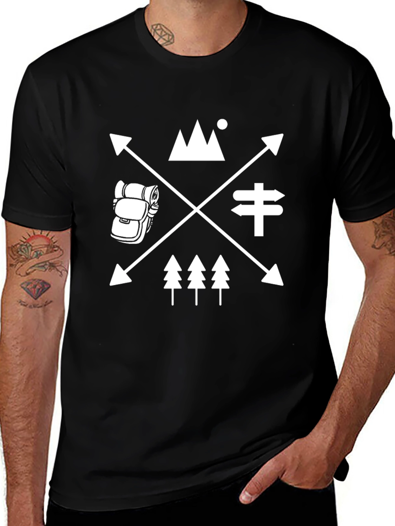 Outdoor Adventure Graphic T-Shirt
